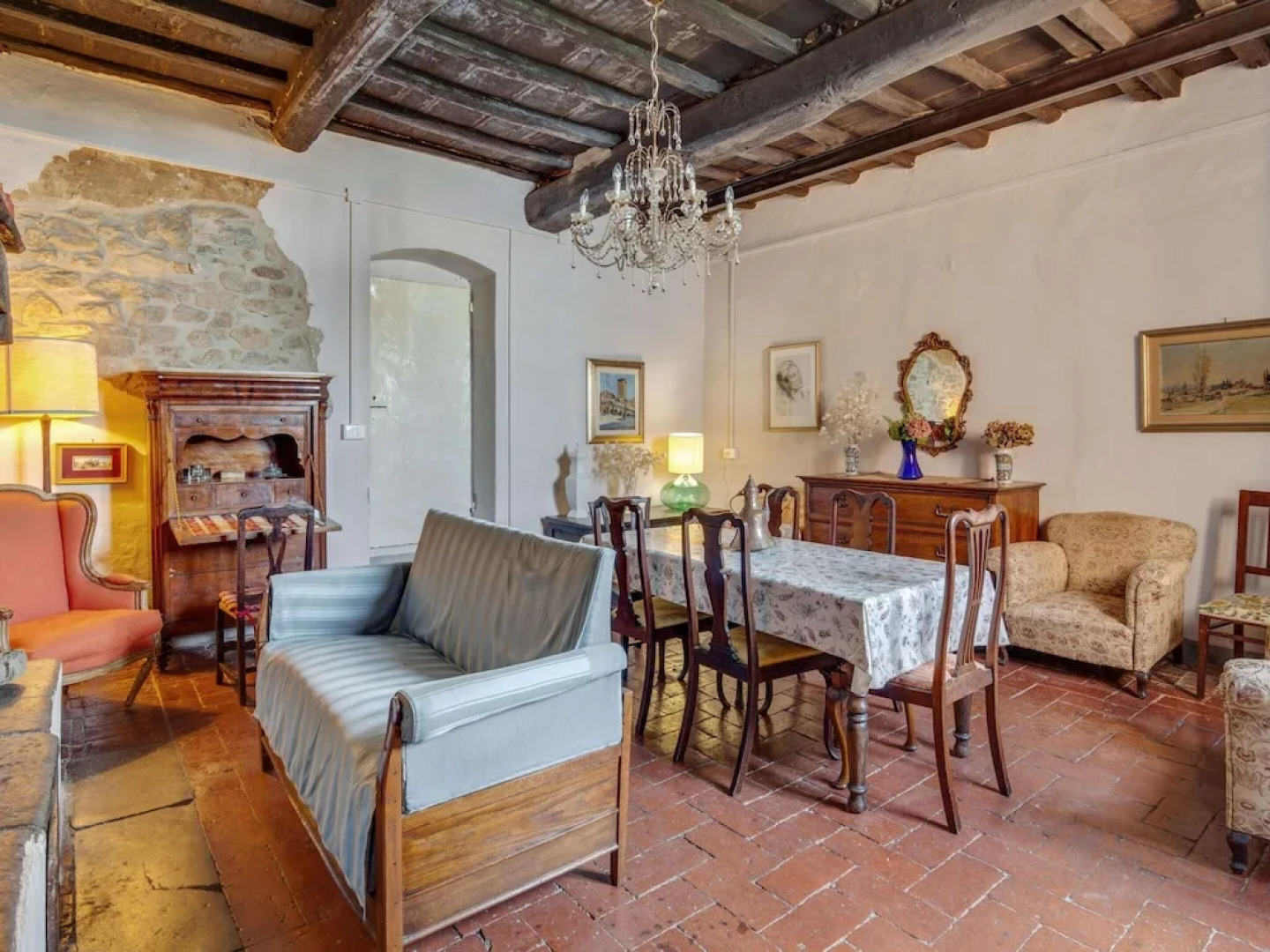 Apartment Tuscany Near Pratomagno Mountain