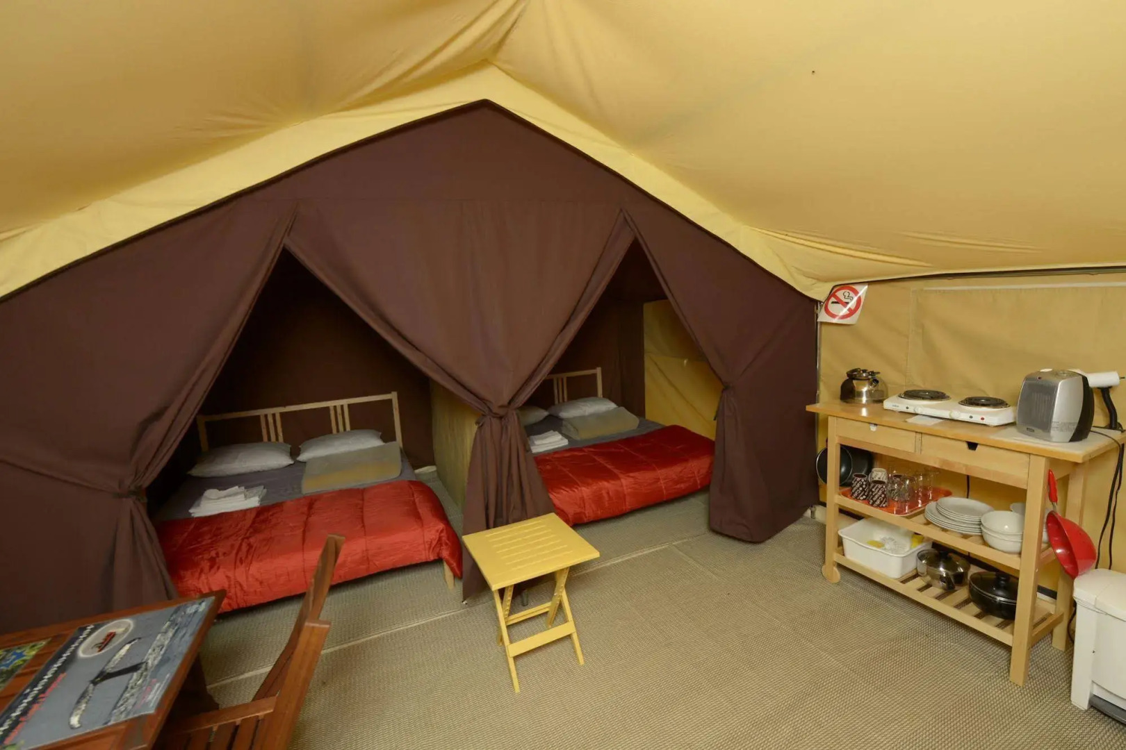 Les Prets a Camper du Camping Tadoussac