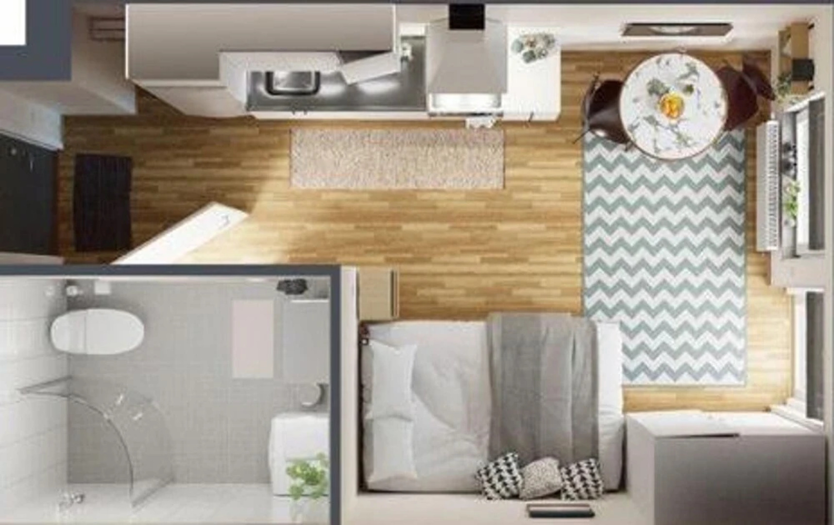 Häggvik 1-room Apartment in Sollentuna 1001