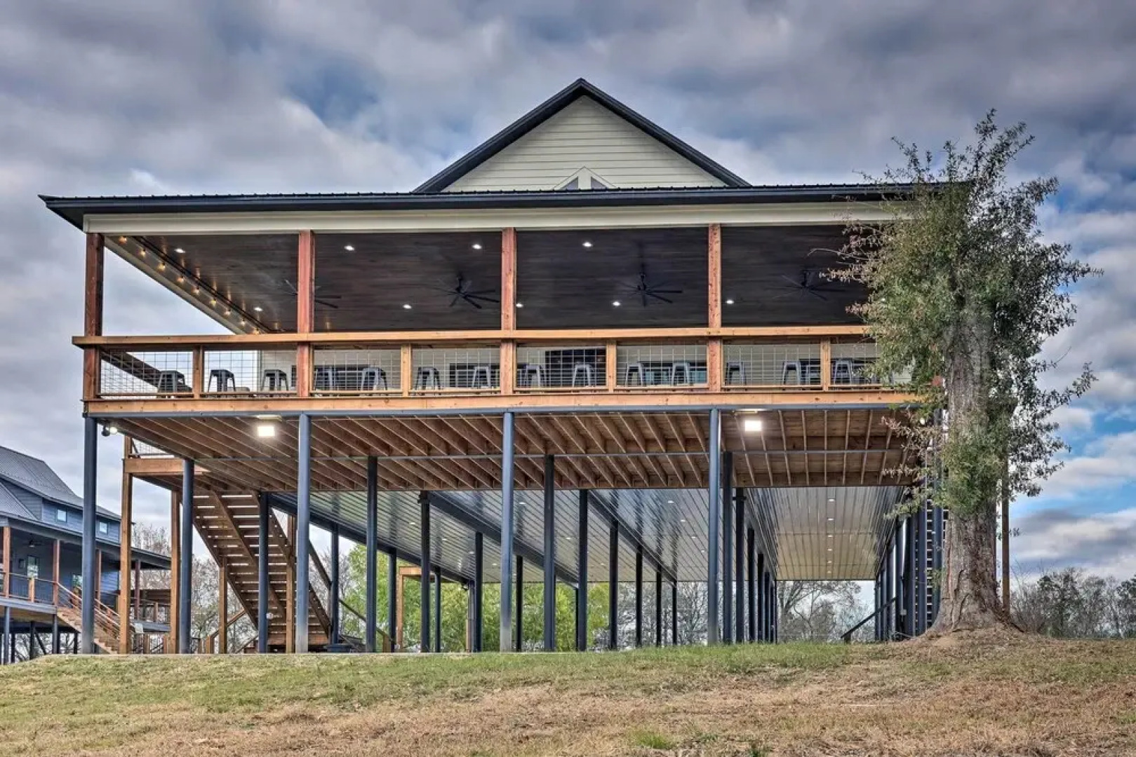 Lavish Riverfront Escape w/ Gas Grill!