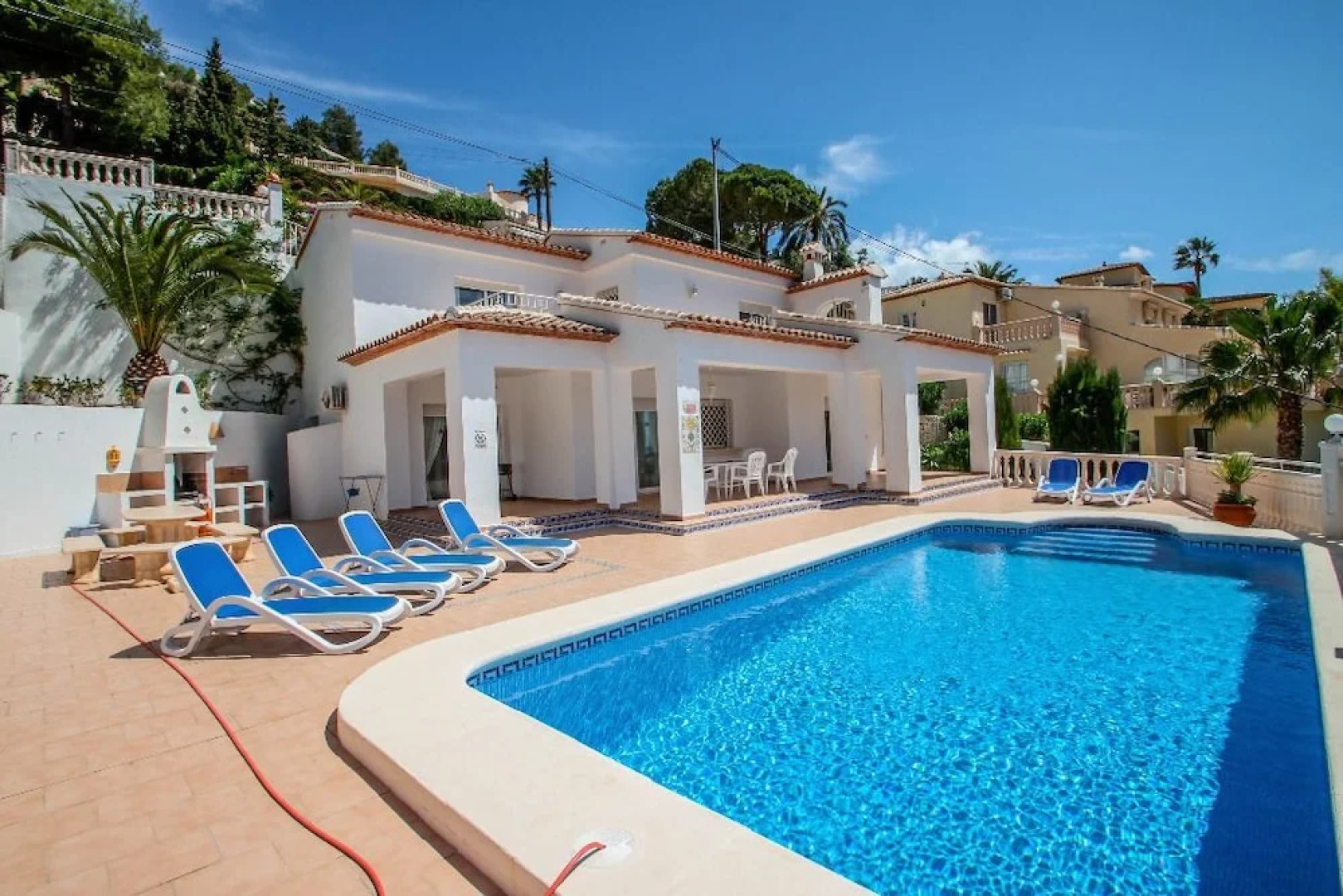 Suerte - sea view villa with private pool in Moraira