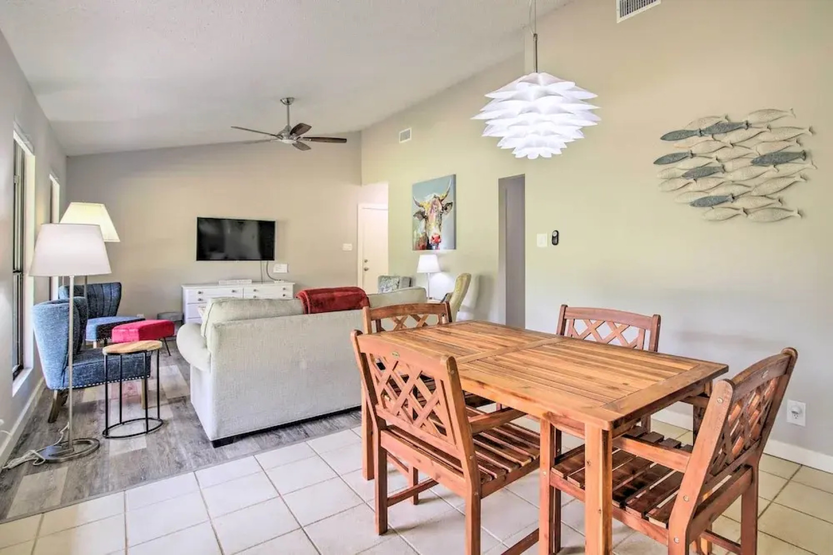 Bright Jonestown Retreat w/ Yard & Porch!