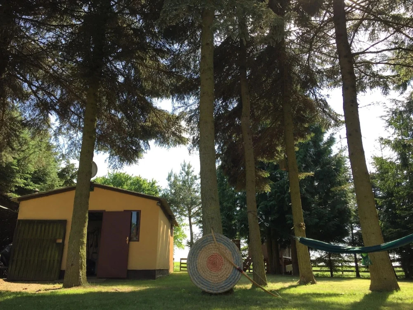 Ferienhaus Mirow-Lärz - Kamin Wald Ruhe