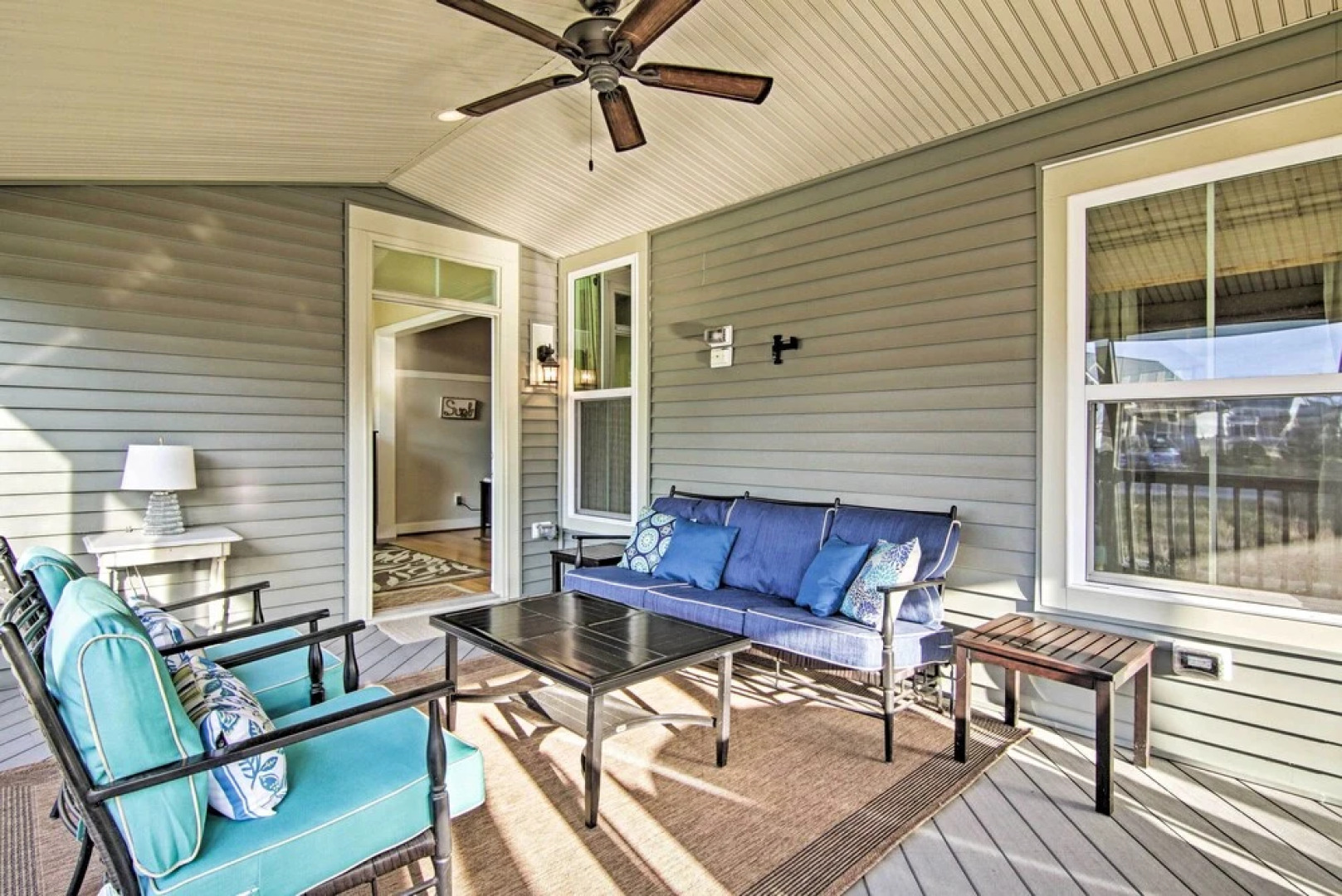 Resort Amenities & Screened Porch: Ocean View Home