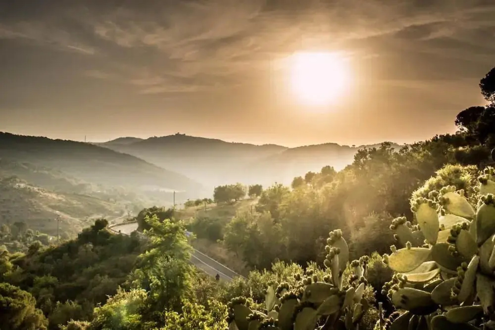Casale storico nella campagna cilentana
