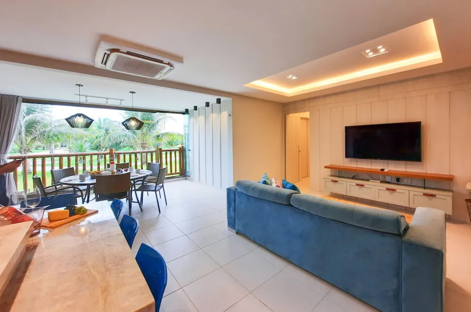 VG Sun Pé na Areia Luxuoso Térreo Gourmet 8 pessoas By DM Apartments