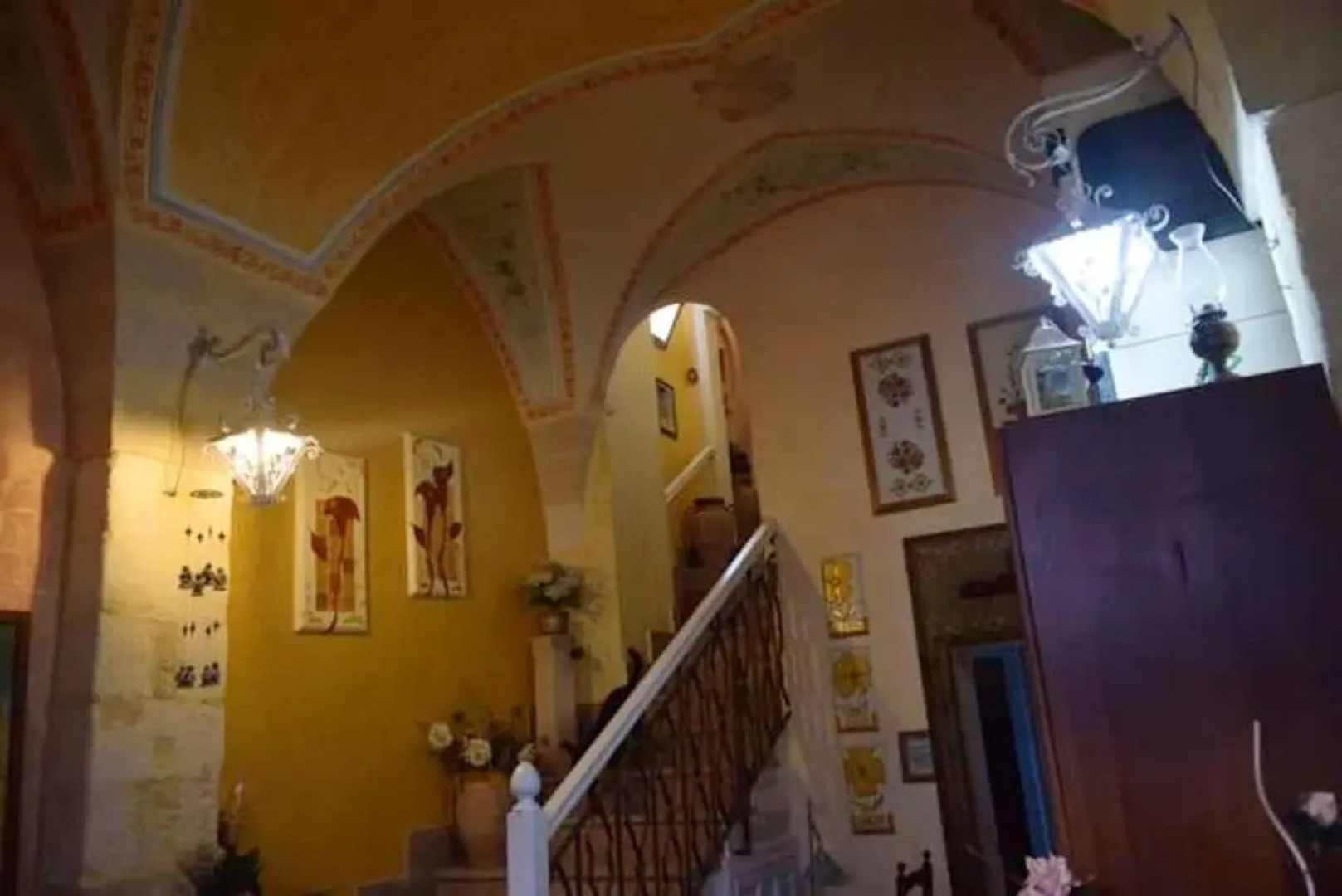 House with 2 bedrooms in Muro Leccese with wonderful city view enclosed garden and WiFi 15 km from the beach