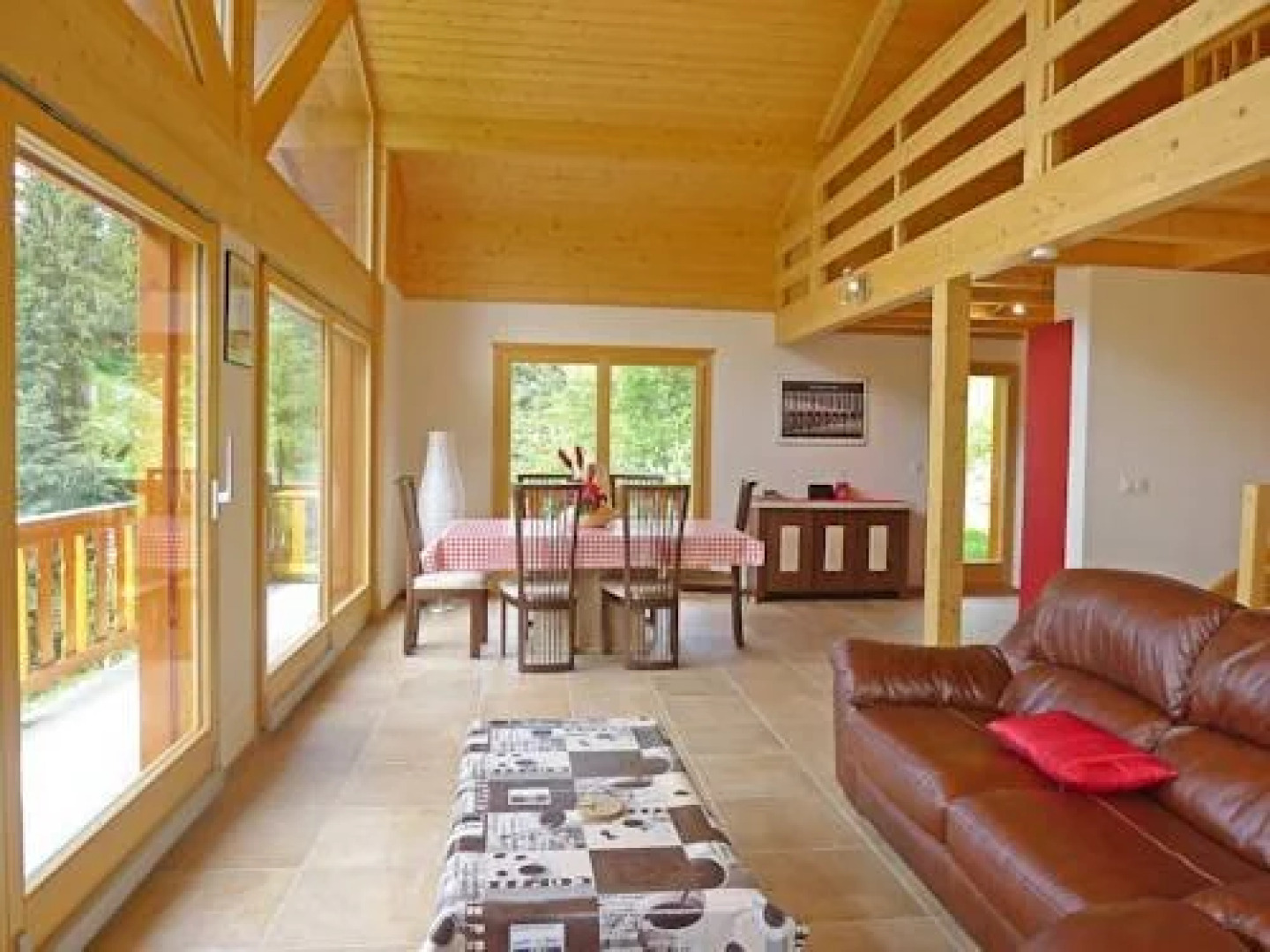 Chalet Chalet Double Rouge