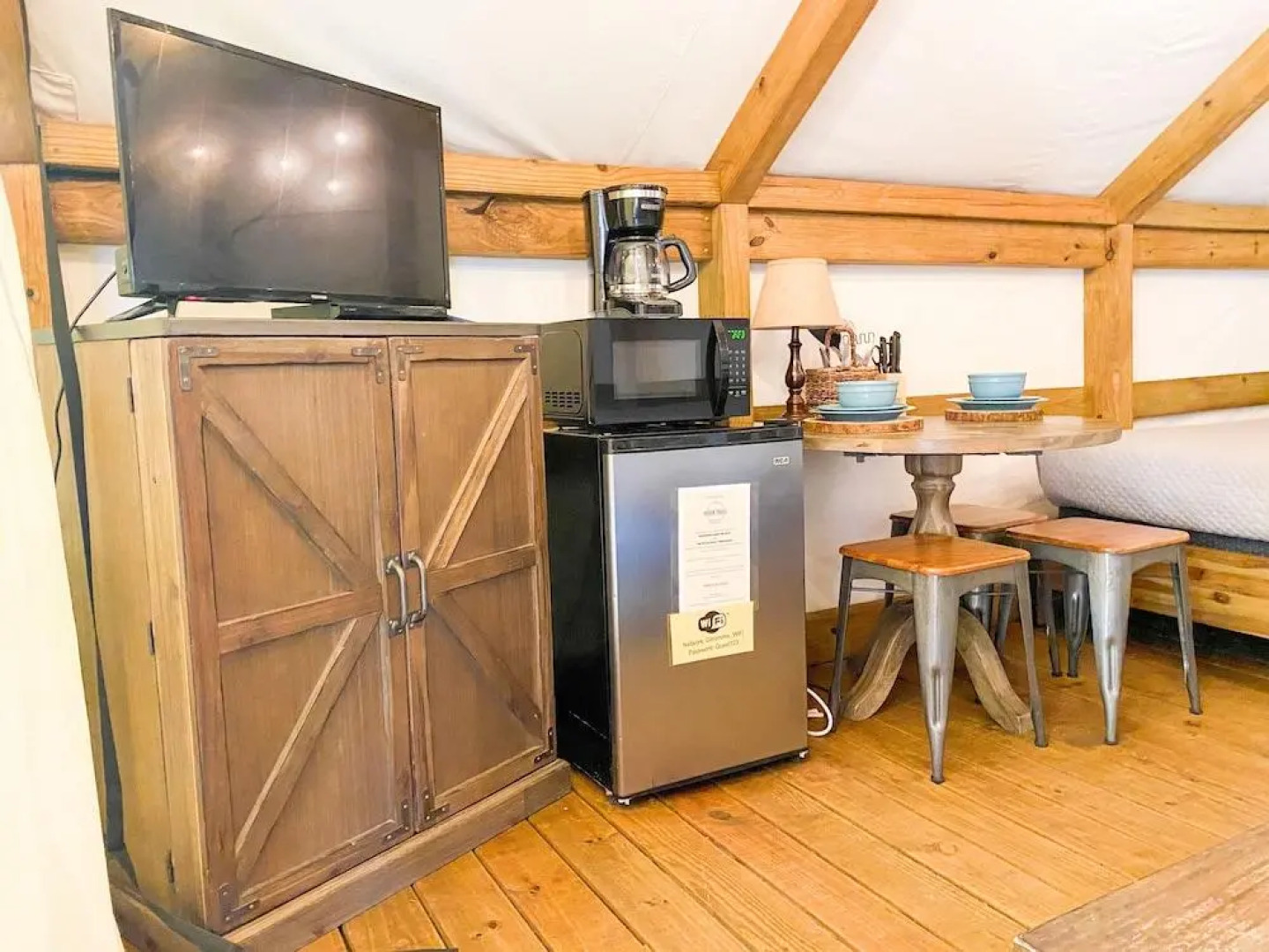 Geronimo Creek Retreat Glamping Cabin #3