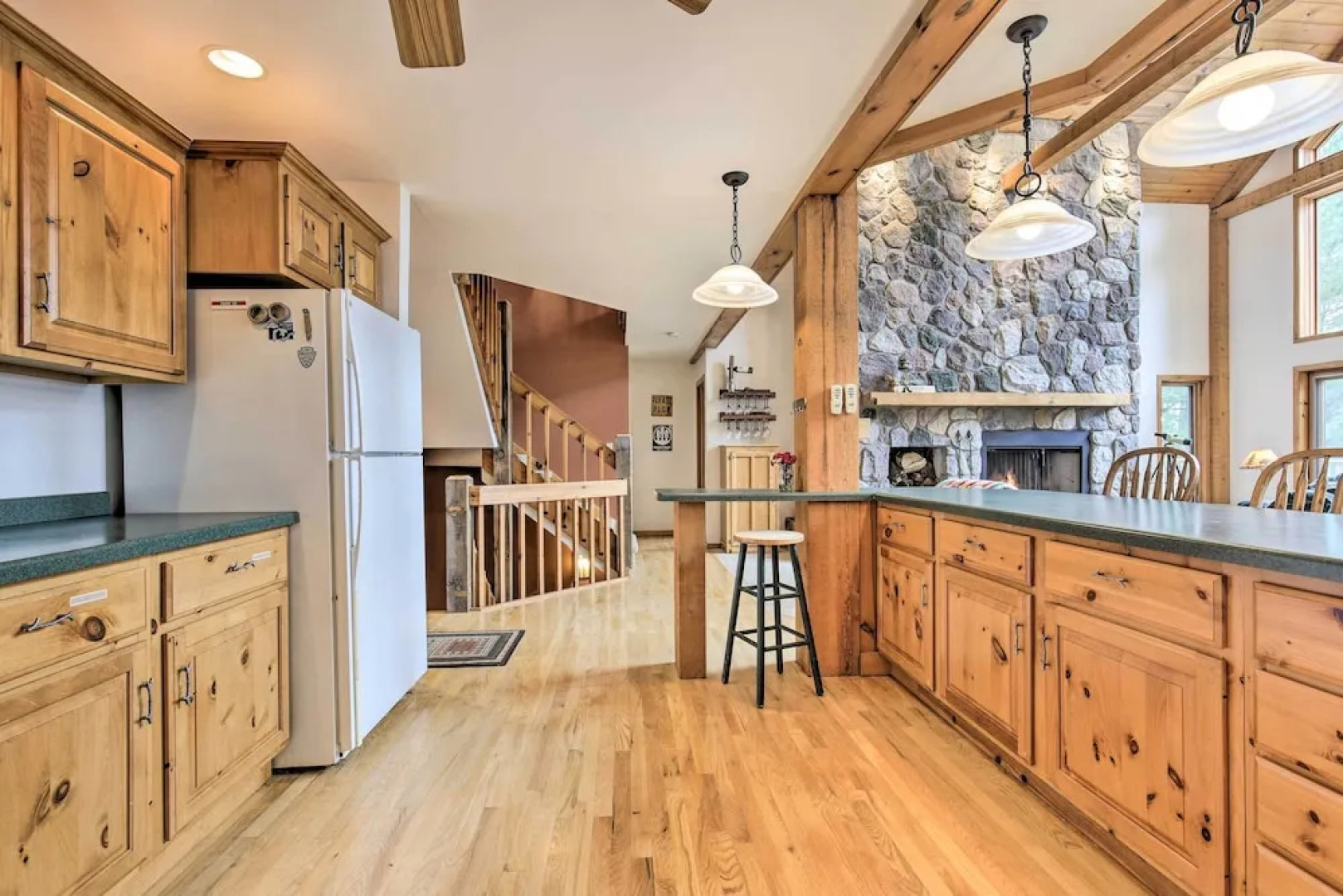 Waterfront Lake Tomahawk Cabin w/ Game Room!