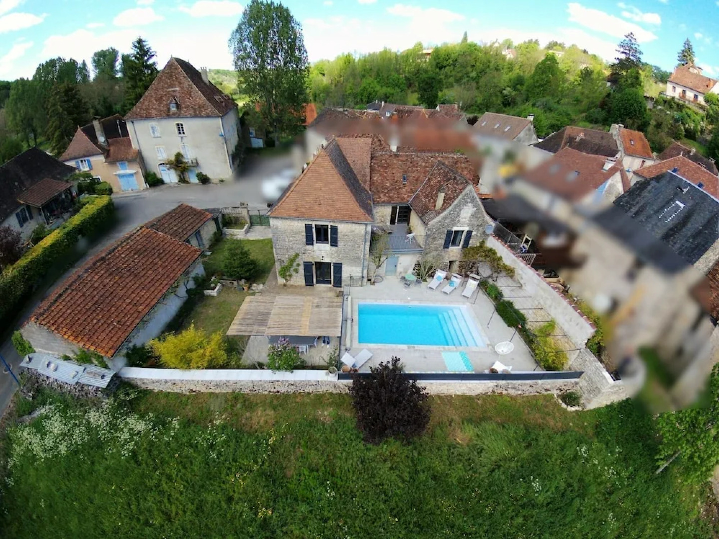 Stylish Renovated Villagehouse With Private Swimming Pool Garden and Lovely View