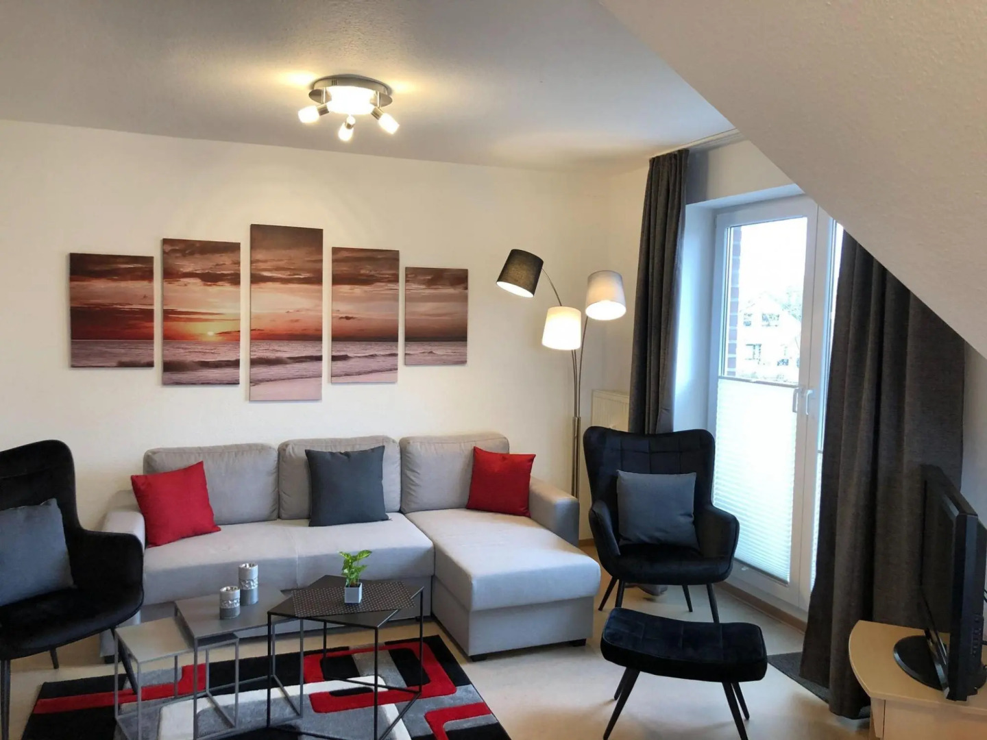 Apartment in Burhave with balcony or terrace