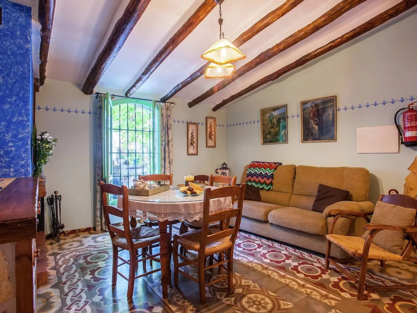 Rustic Cottage in Rute With Swimming Pool