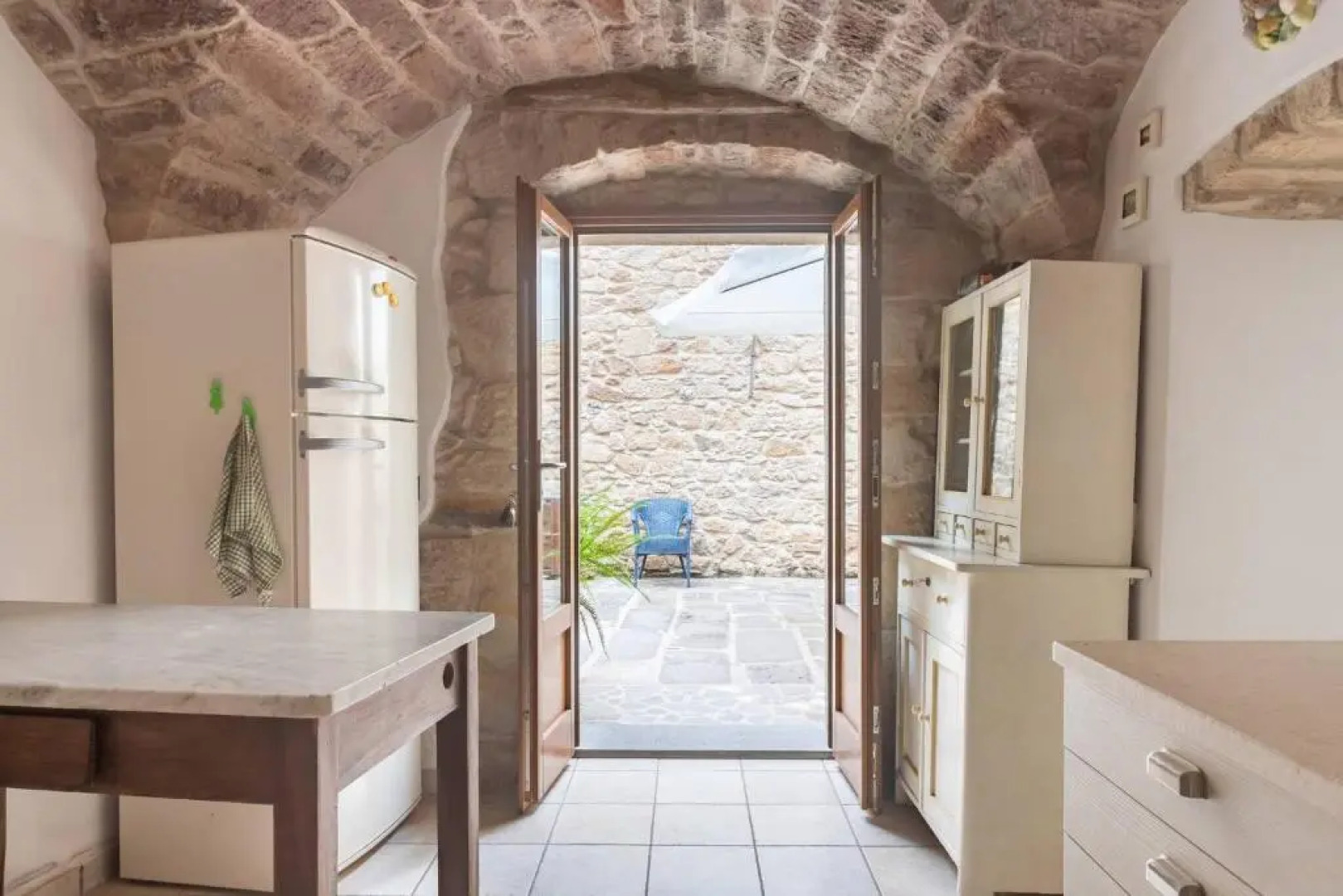 The Private Courtyard in Sardinia