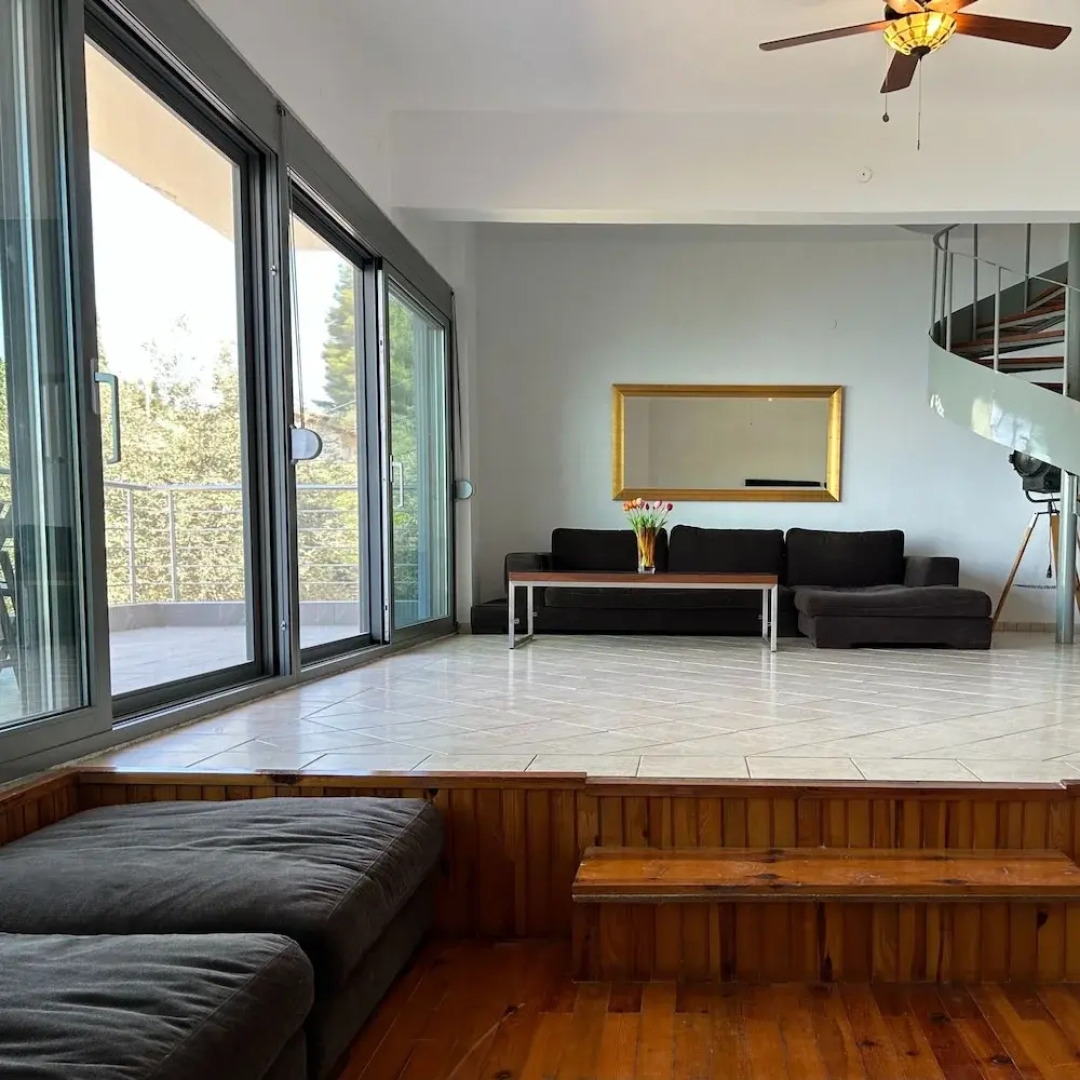 Villa Christina Asproneri With Panoramic Sea View