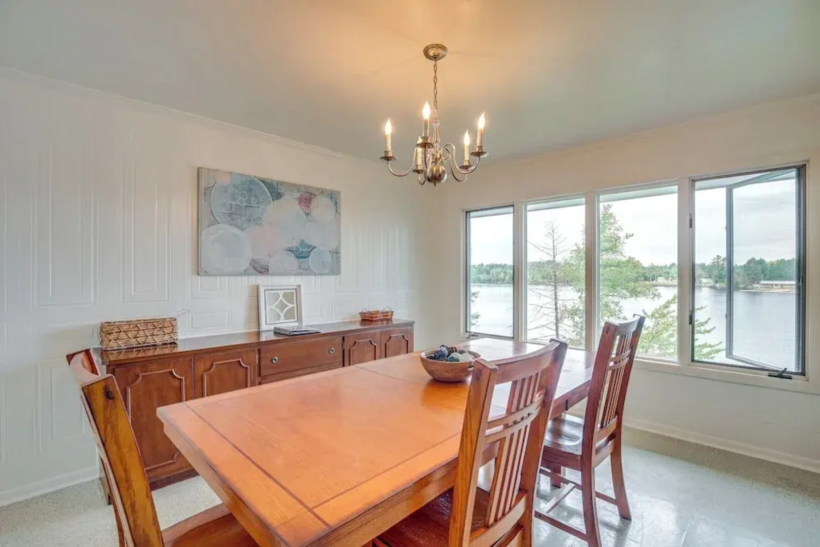 Lakefront Home w/ Fire Pit in Eagle River