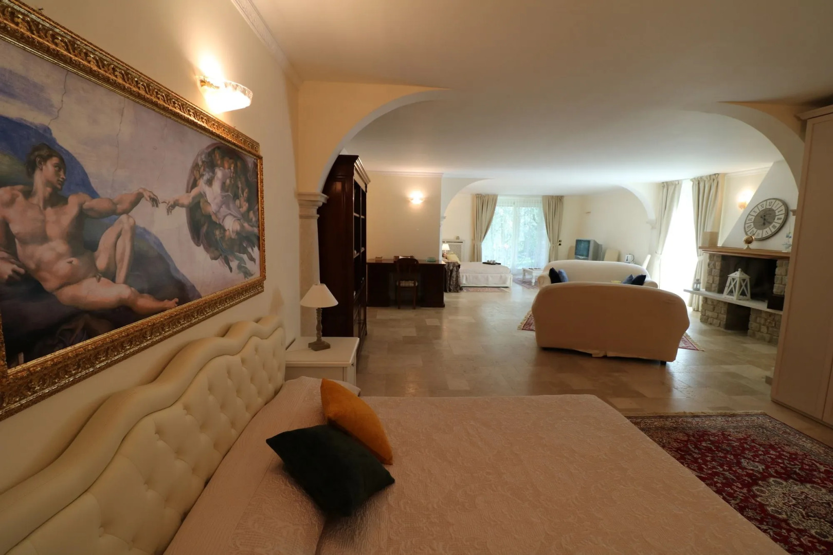 La cascata negli ulivi