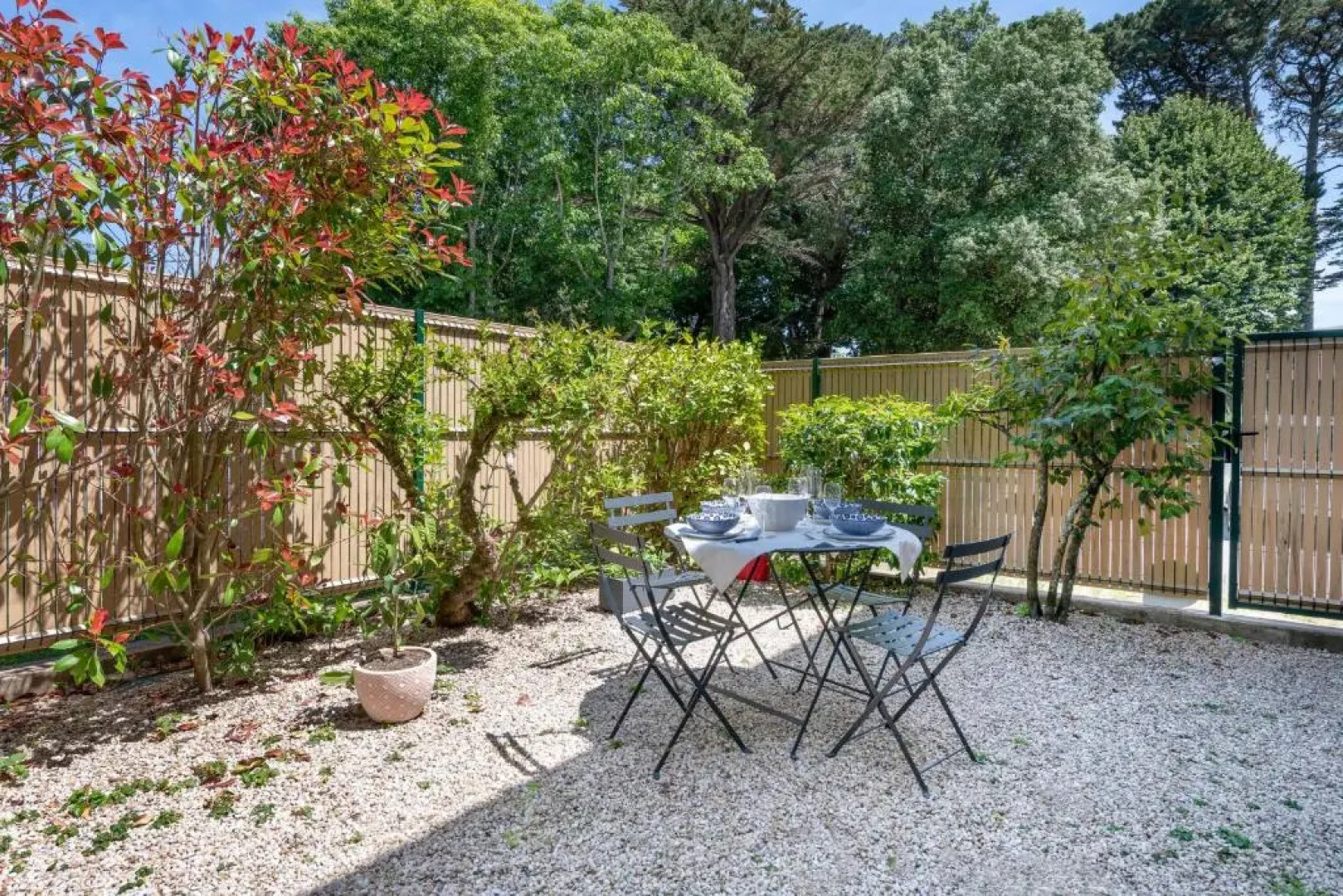 Rez-de-jardin cosy pour 3 personnes face a la plage de la Noeveillard