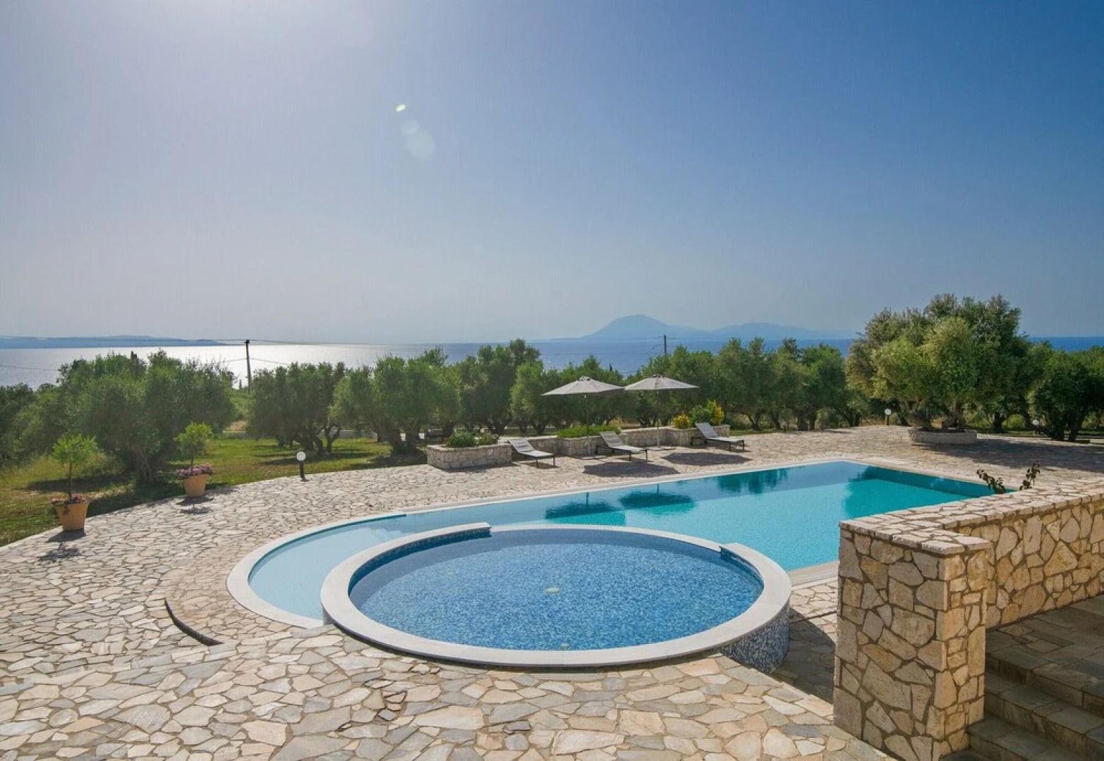 Amazing Pool Villa Kyllini Sea View