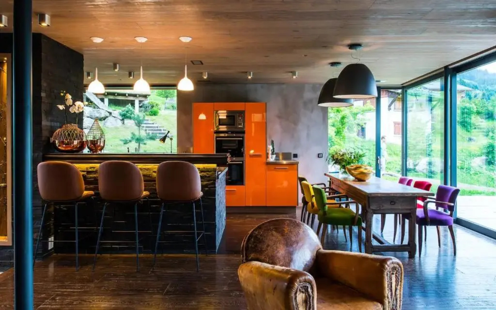 Luxueux chalet 4 chambres avec piscine et hammam