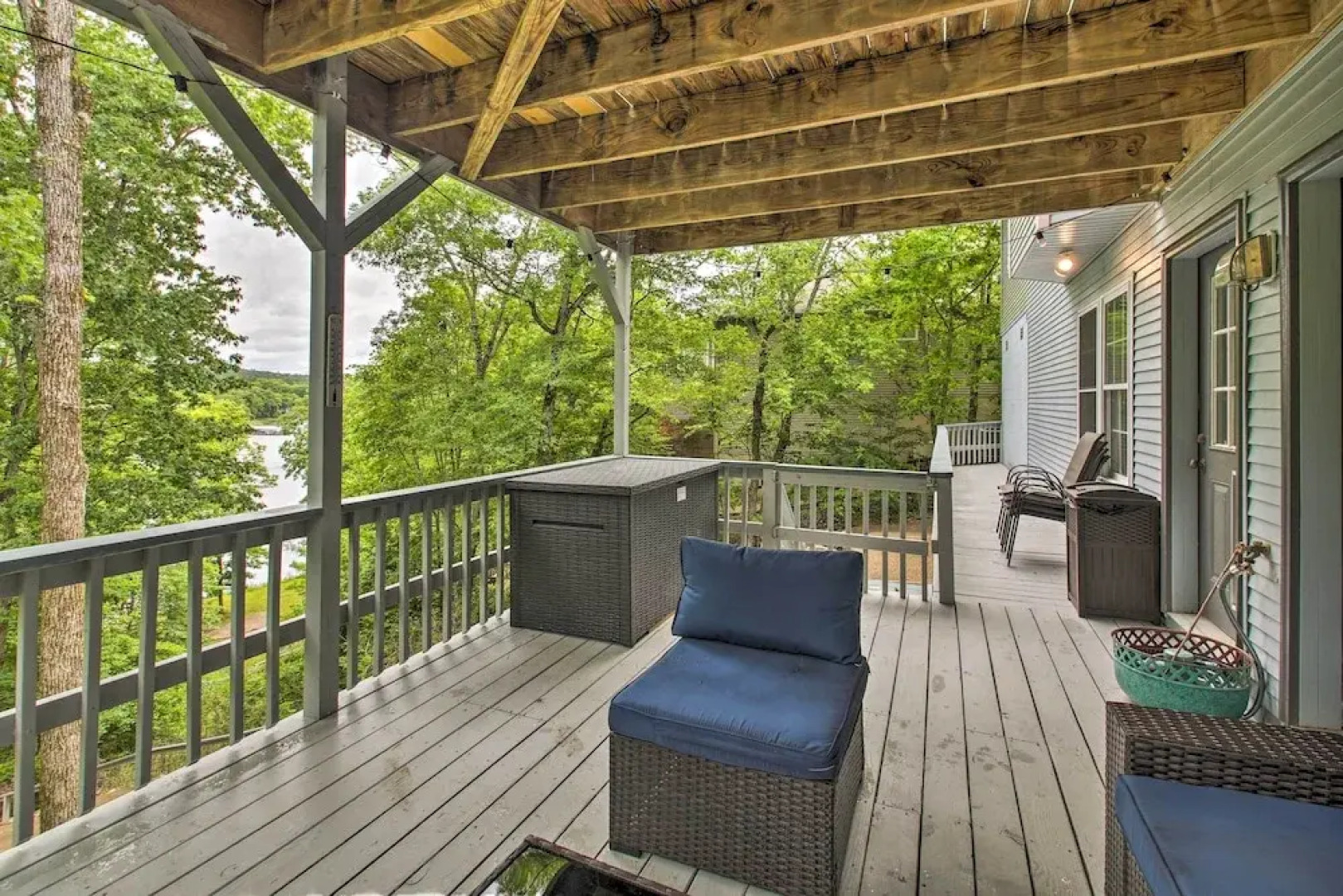 Kayaks & Boat Dock: Lakeside Hot Springs Retreat