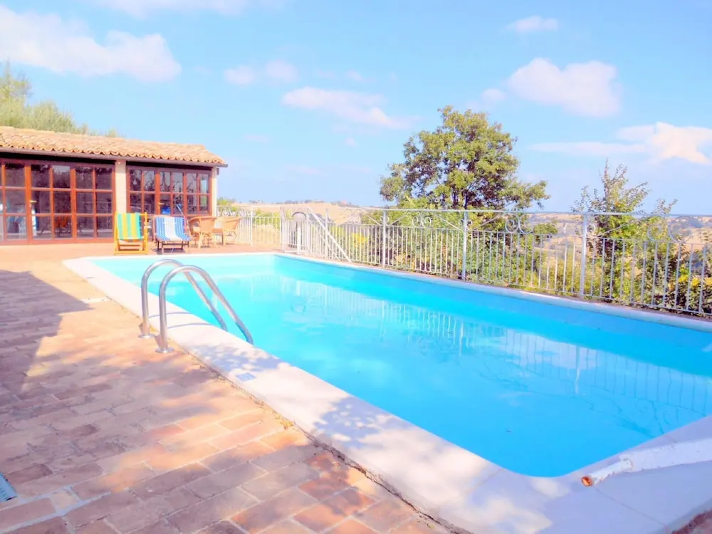 Apartment With 2 Bedrooms in Castel Colonna, With Wonderful sea View, Pool Access, Enclosed Garden Near the Beach