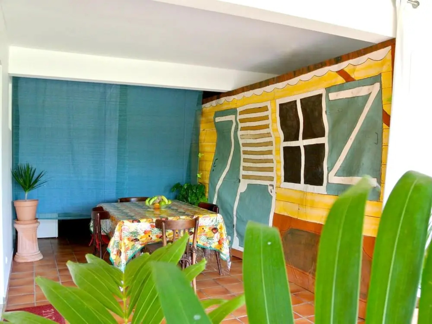 Studio in Le Vauclin, With Wonderful Mountain View, Enclosed Garden an