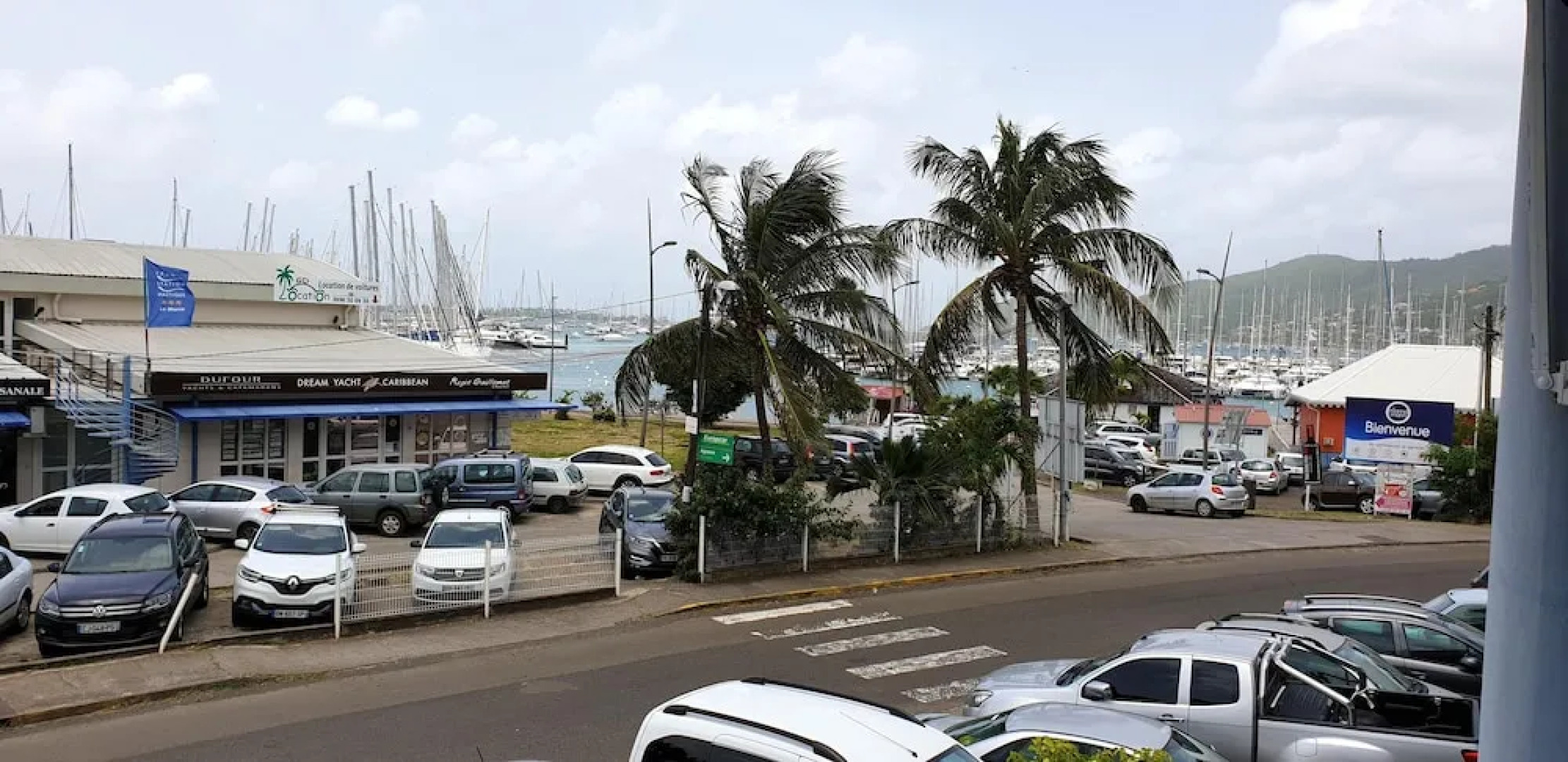 Studio in Le Marin, with Wonderful Sea View, Furnished Balcony And Wifi - 7 Km From the Beach