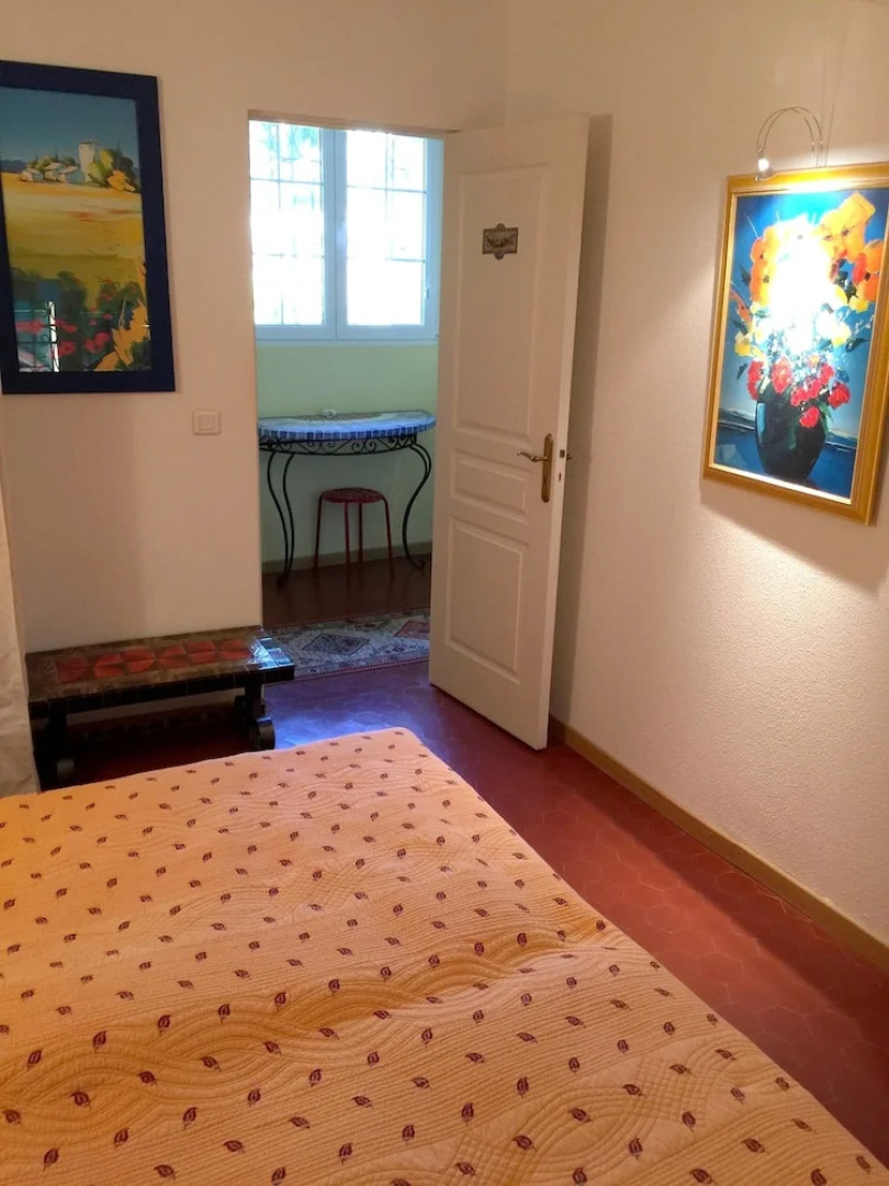 Villa With 2 Bedrooms in Saint-martin-de-pallières, With Pool Access,