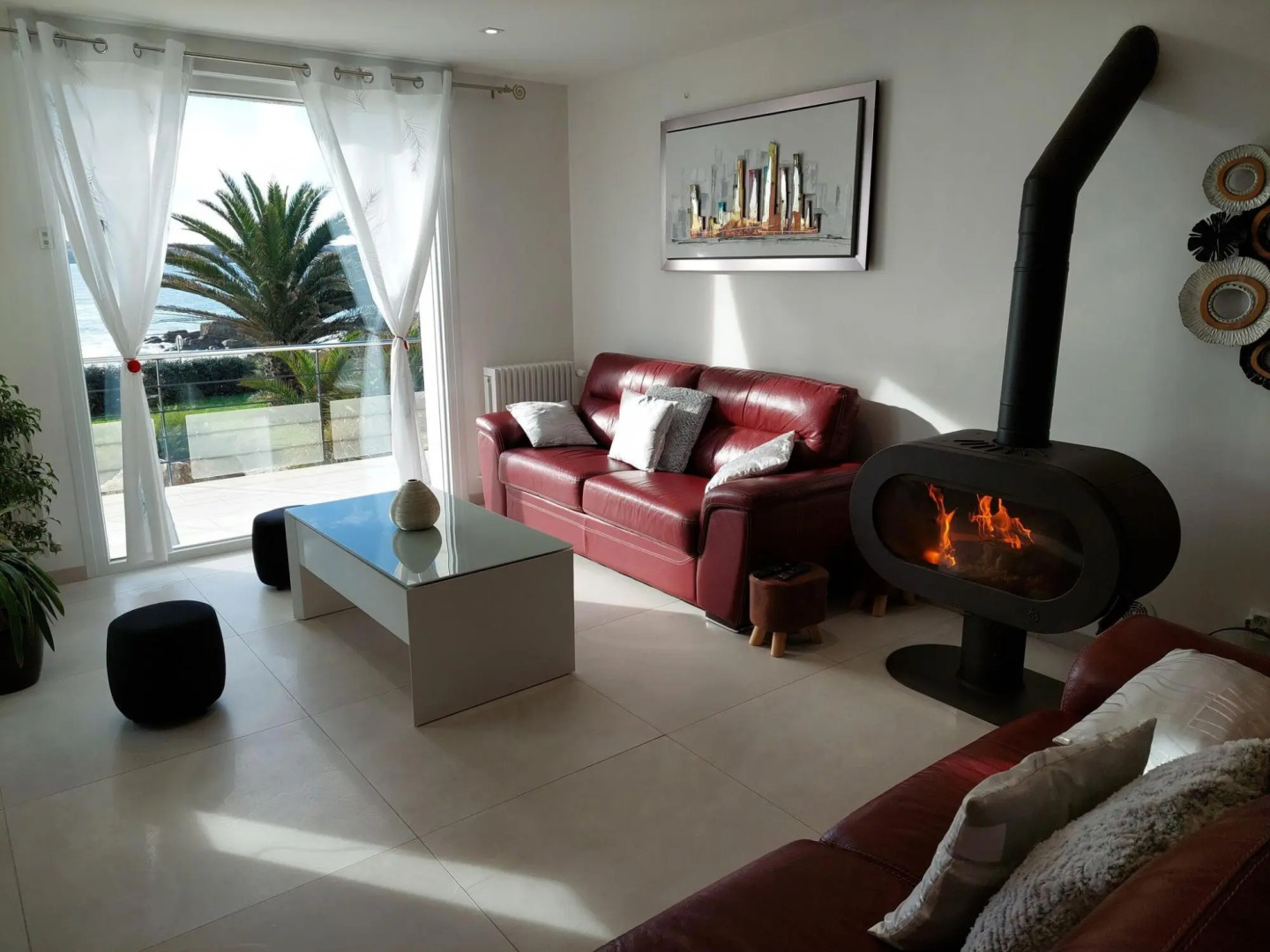 180° panoramic sea view, direct beach location, Locmaria-Plouzané