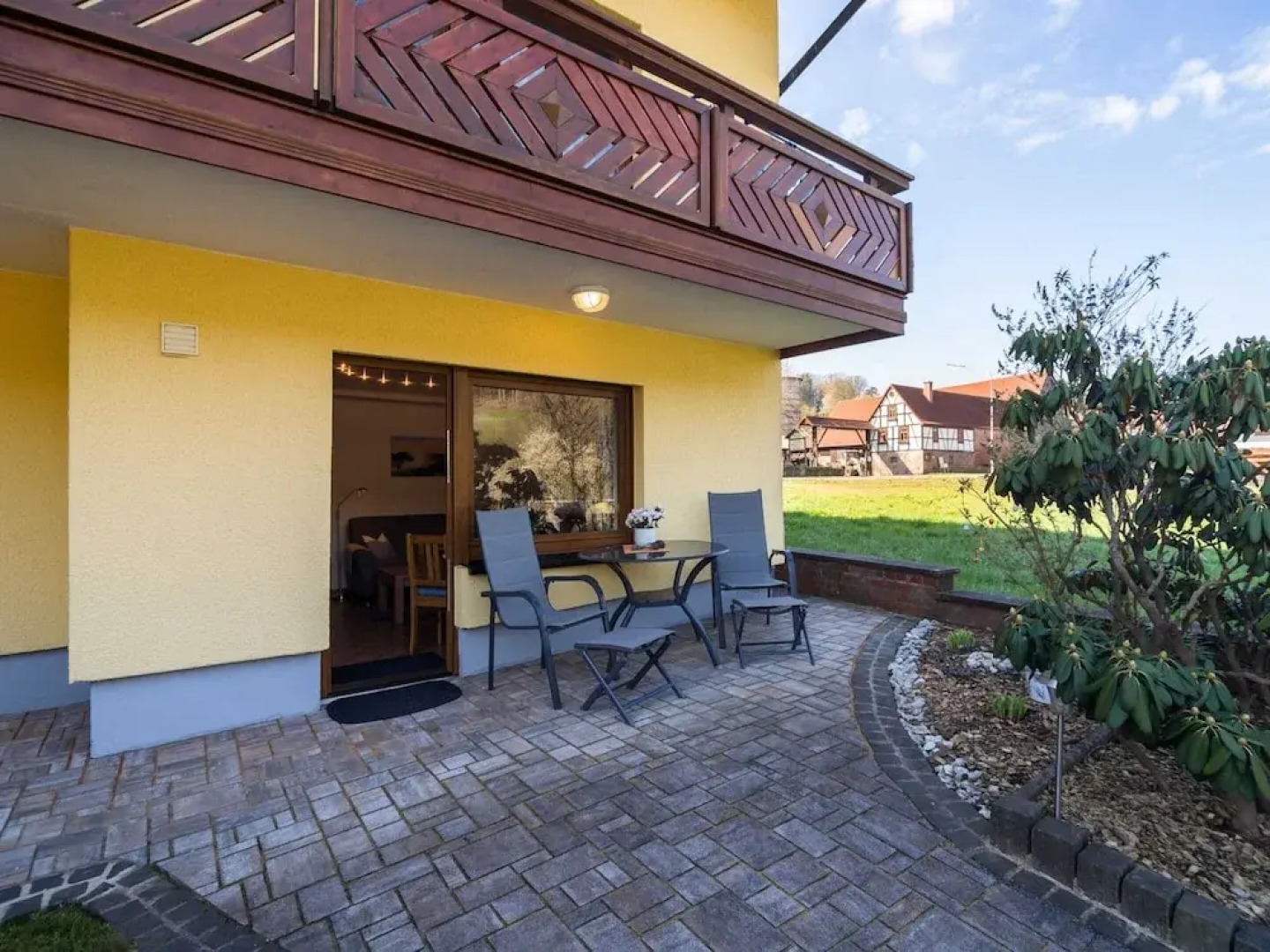 Apartment in the Odenwald With Terrace