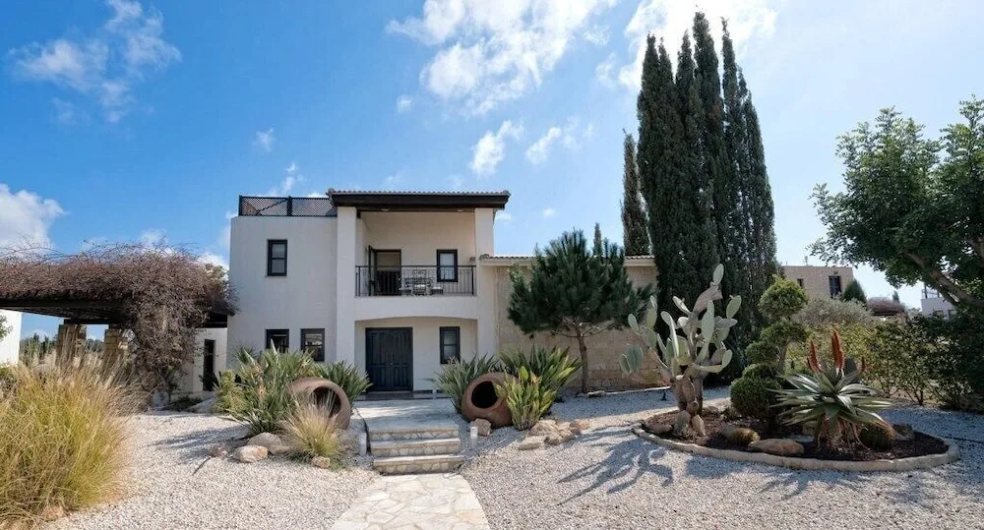 3 bedroom Villa Anassa 31 with private pool and golf course views, near resort village square on Aphrodite Hills Resort