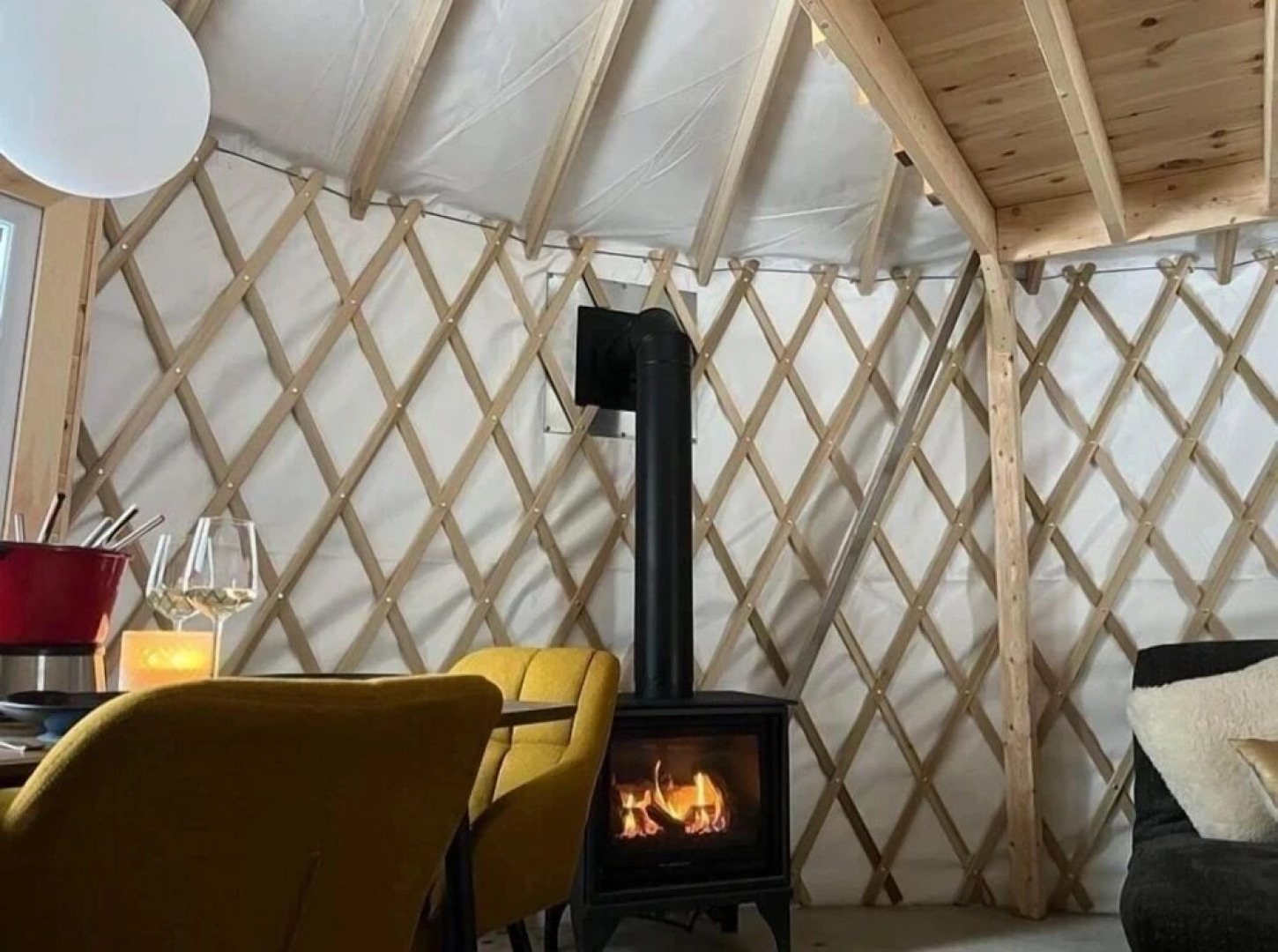 Yourte expérience Charlevoix