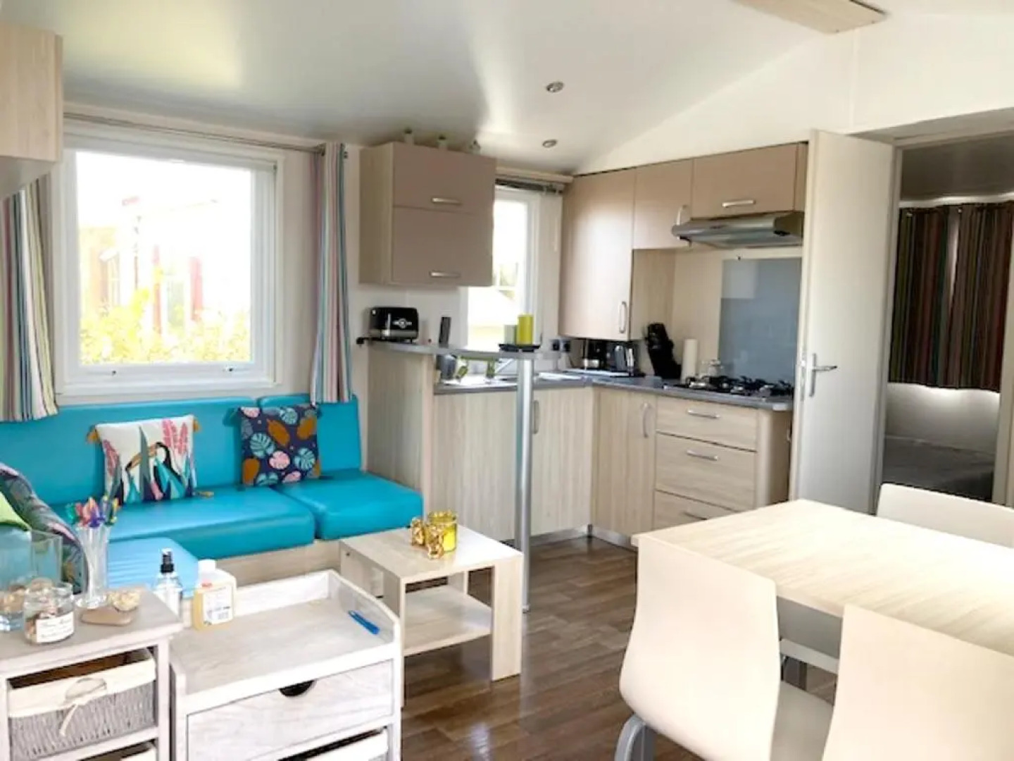 Bungalow de 2 chambres a Saint Hilaire de Riez a 300 m de la plage avec piscine partagee et terrasse amenagee