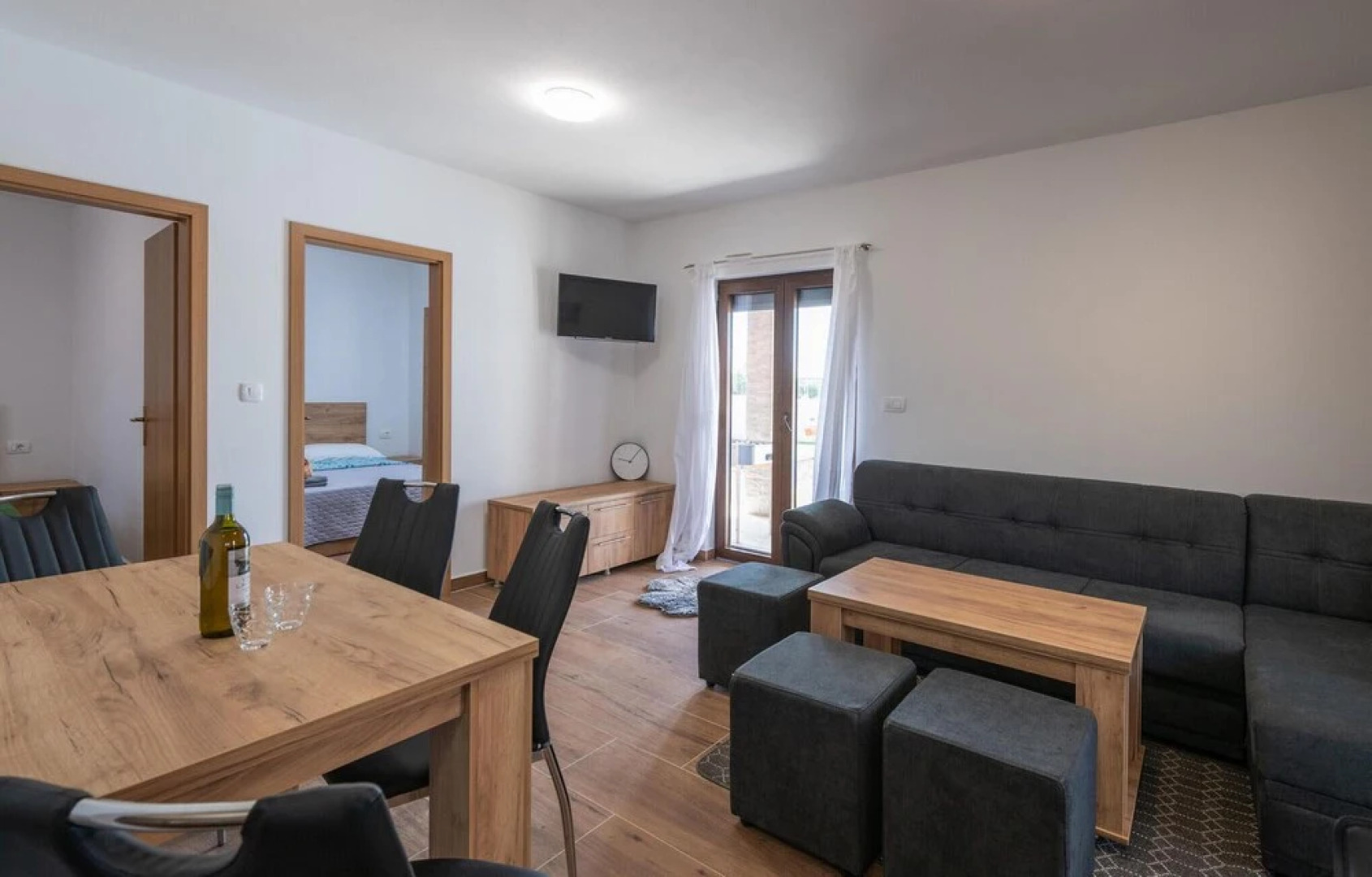 Awesome Home in Nedescina With Outdoor Swimming Pool, Wifi and 2 Bedrooms