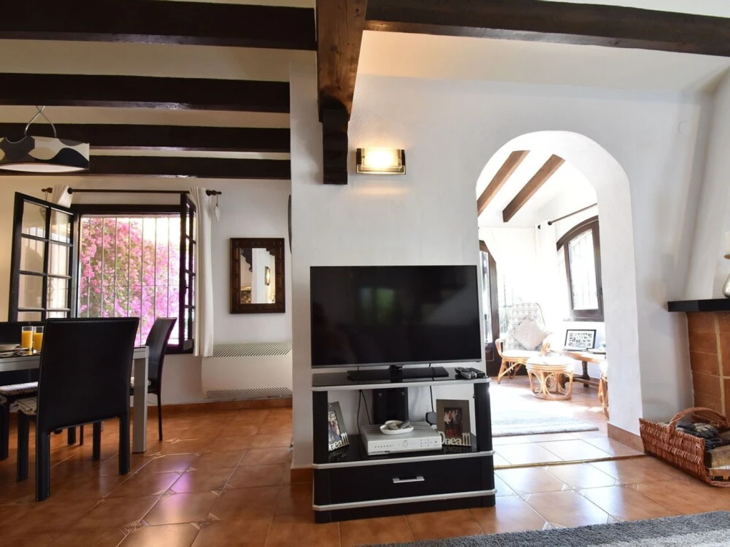 Typical Spanish House Large Pool in a Small Urbanization Near the Sea