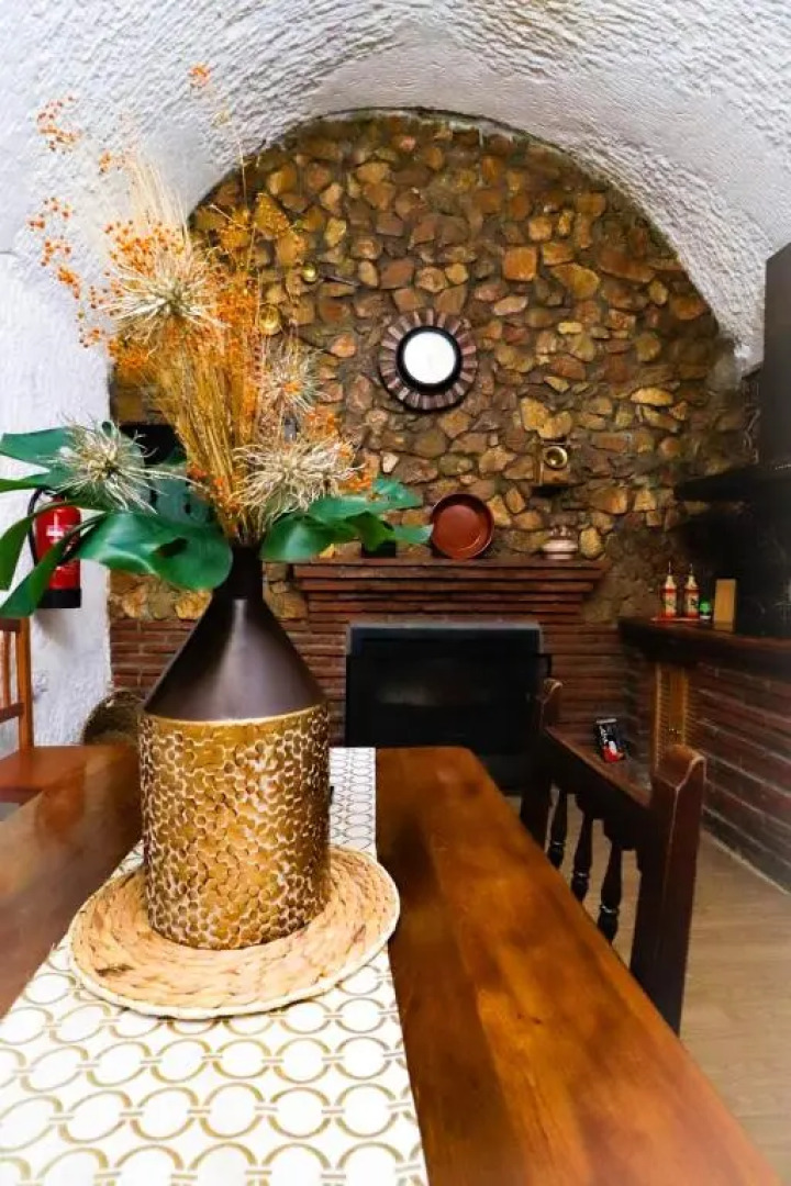 2 bedrooms house with shared pool furnished garden and wifi at Purullena