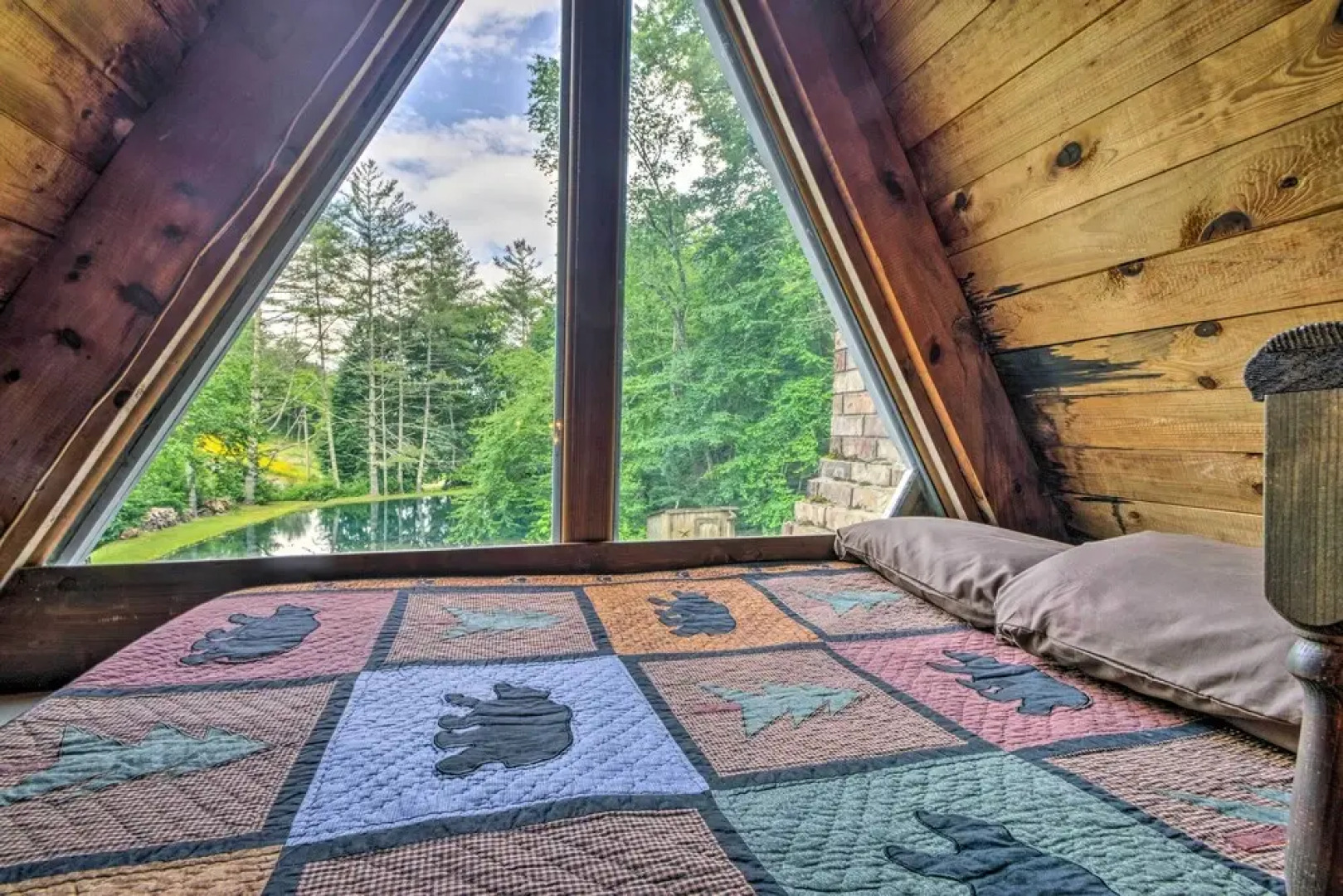 Serene Todd Getaway w/ Private Pond & Creek Views!