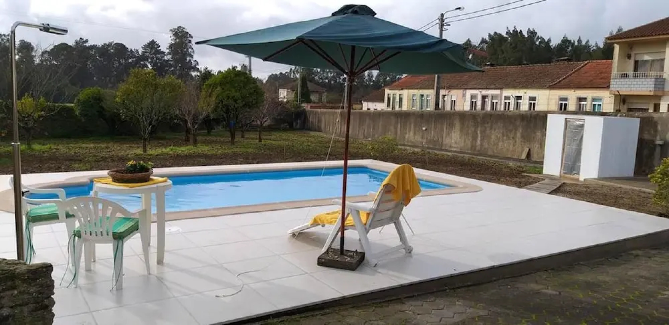 Villa With 4 Bedrooms in S. Vicente de Pereira , With Private Pool, Enclosed Garden and Wifi - 12 km From the Beach