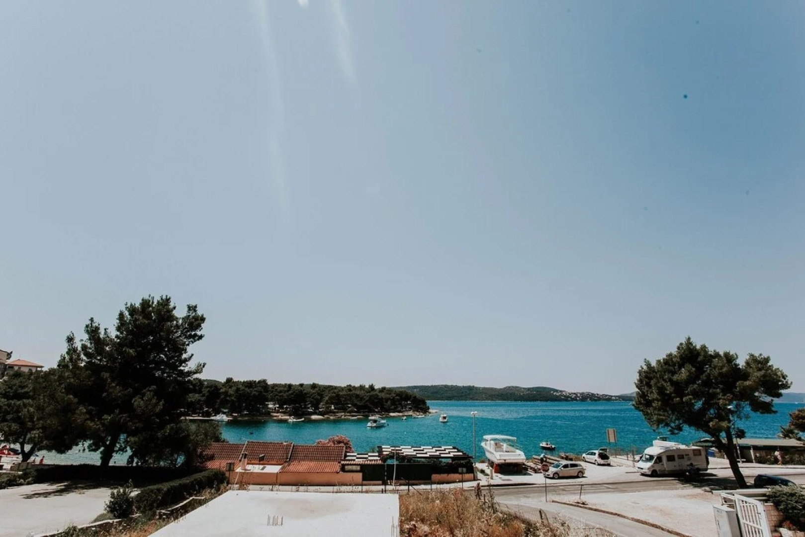 Apartment With one Bedroom in Trogir, With Wonderful sea View, Furnish