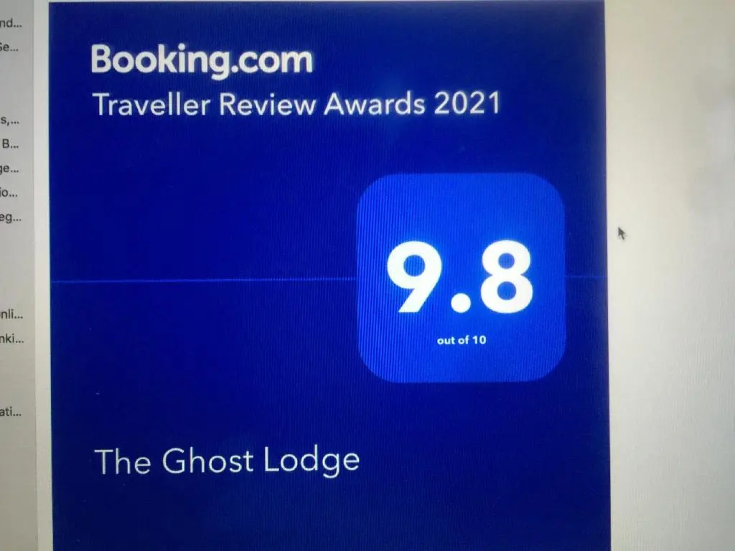 The Ghost Lodge