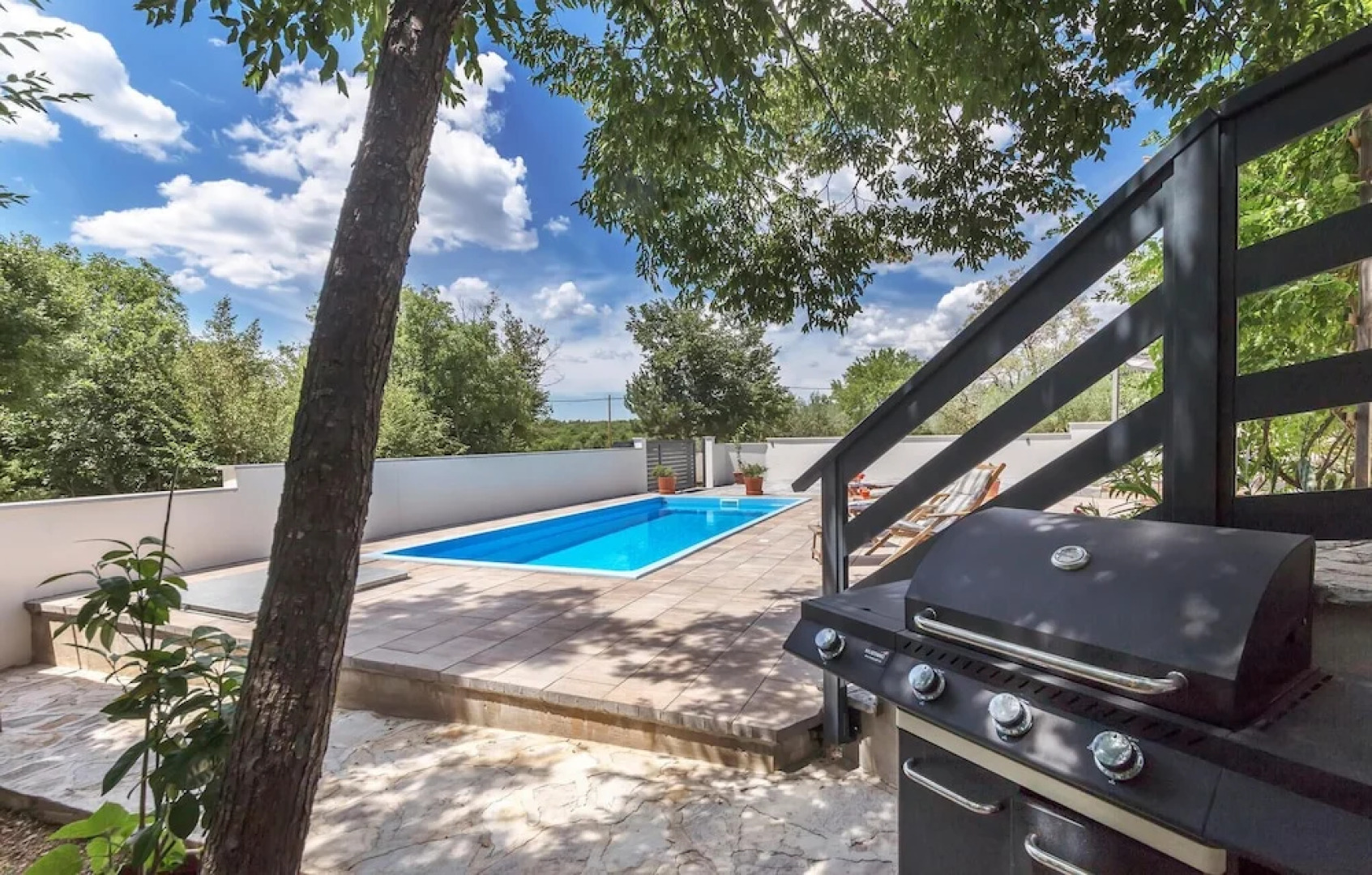 Stunning Home in Trget With Outdoor Swimming Pool, Wifi and 2 Bedrooms