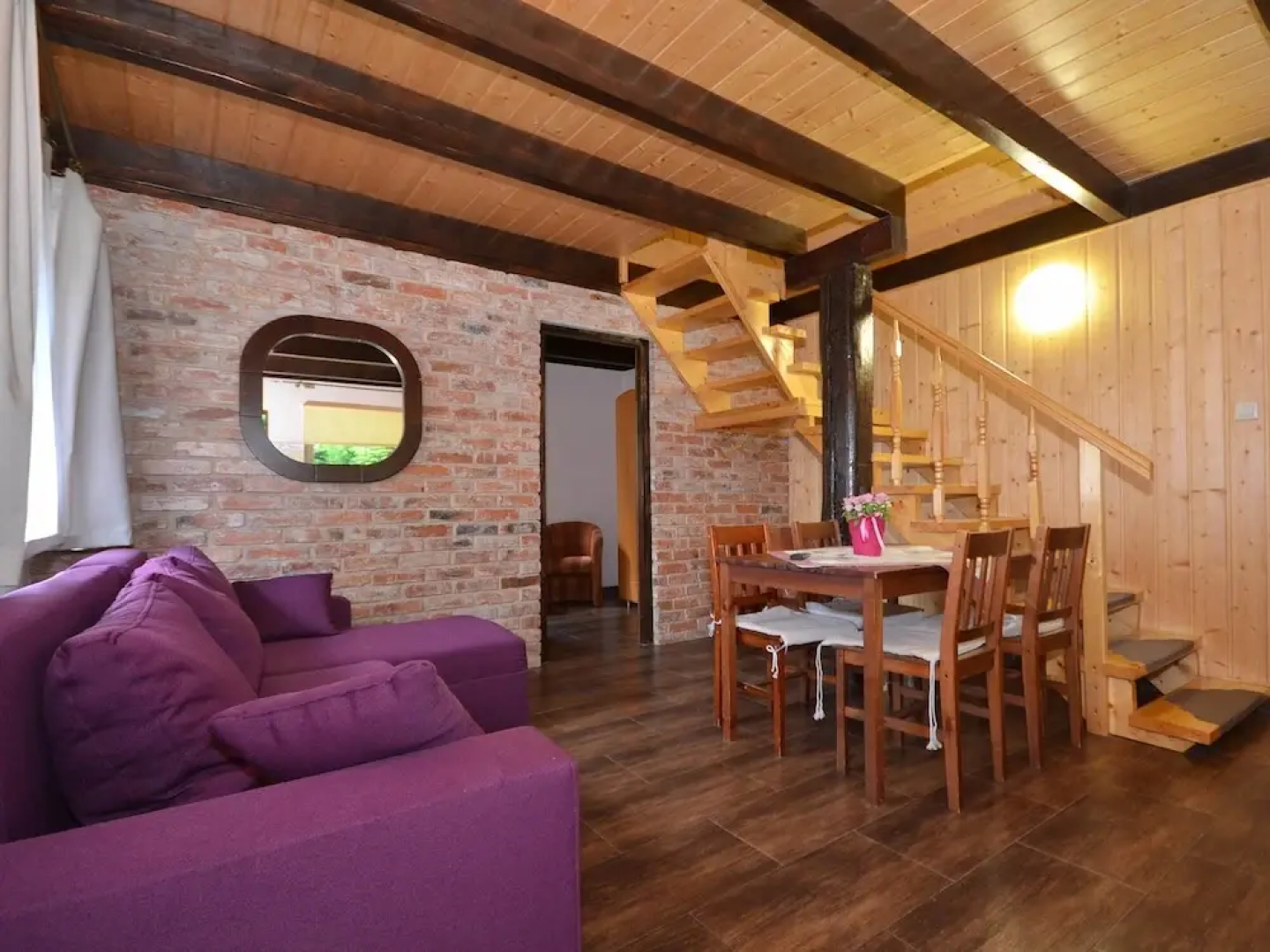 A Quiet Cottage in a Seaside Village. Living Room, two Bedrooms, a Large Garden