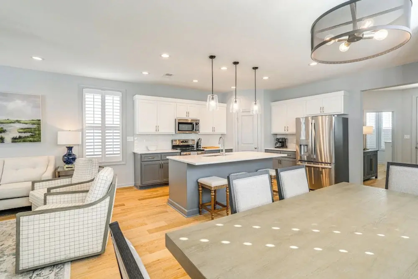 Near Square & Campus: Modern Home w/ Pool Access!