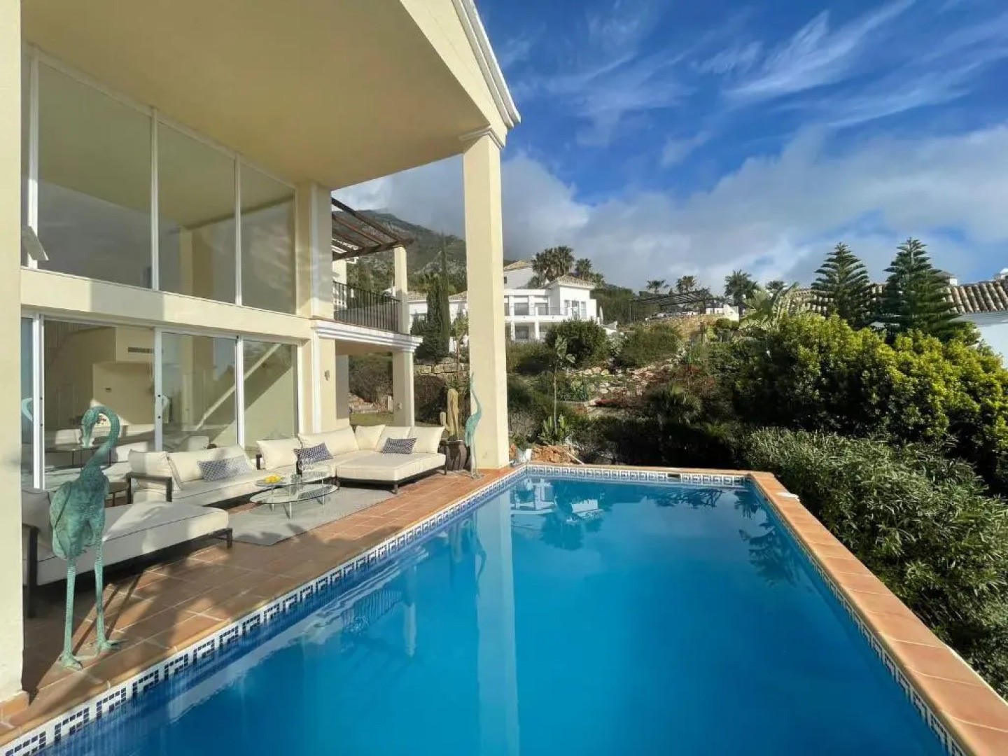 Villa Olga MARBELLA- GOLDEN MILE -Breathtaking SEA VIEW- PRIVATE POOL