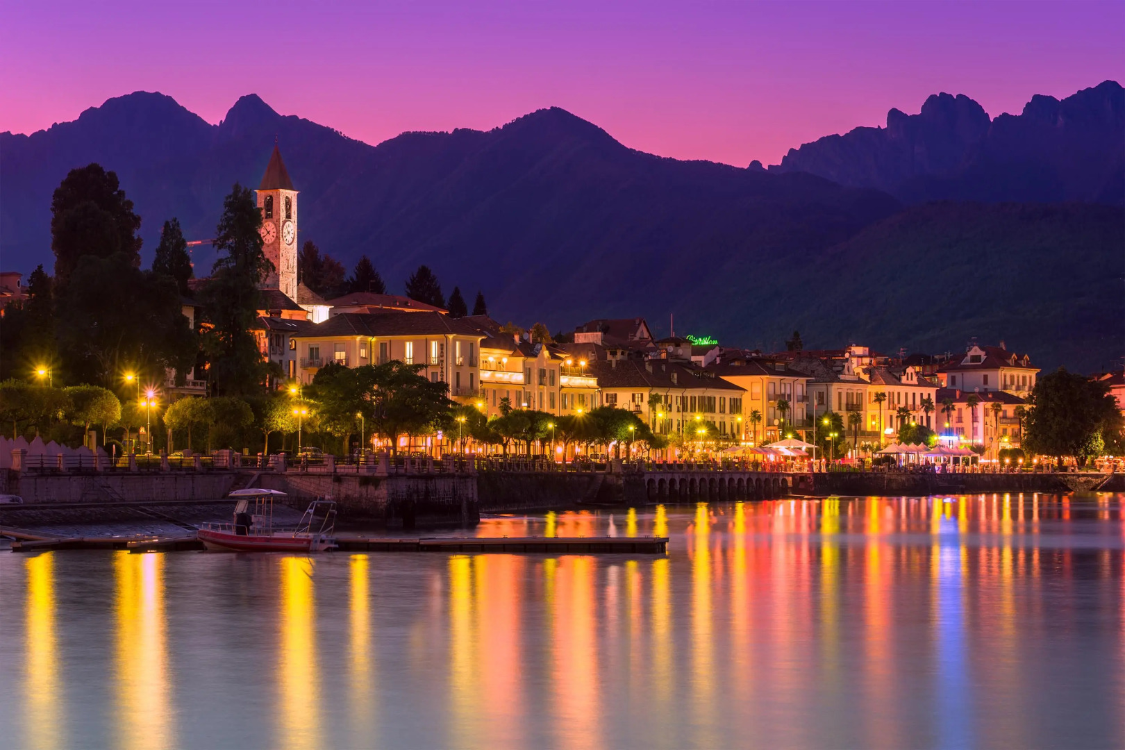 Sunrise in Baveno
