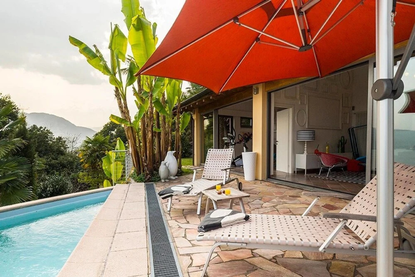 Luxury Italian Lakes Villa With Private Pool, Gym, Bbq, Wifi, Lake Views