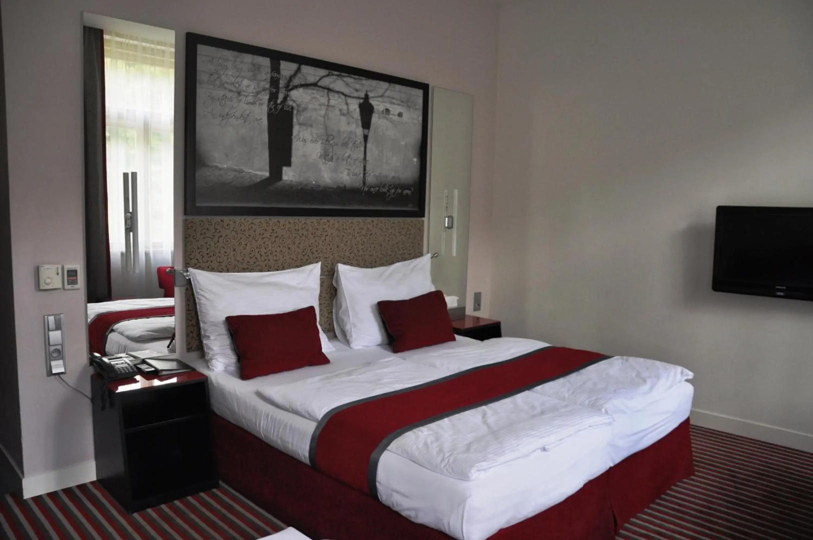Red and Blue Design Hotel Prague
