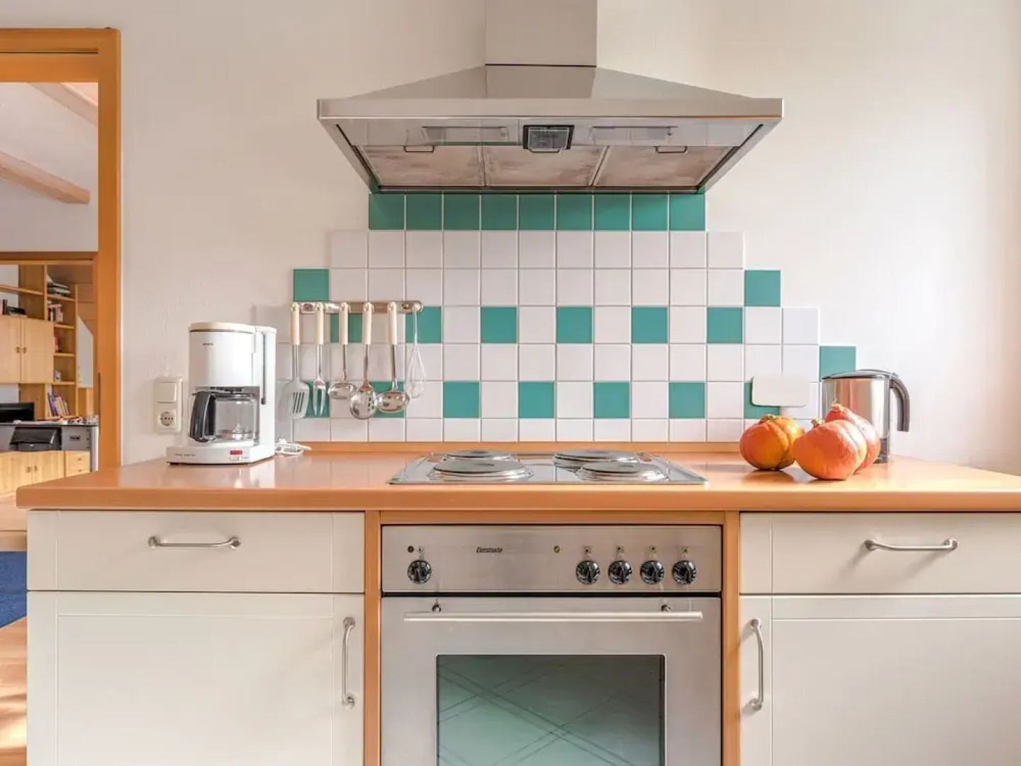 Geraumige Wohnung mit Grill