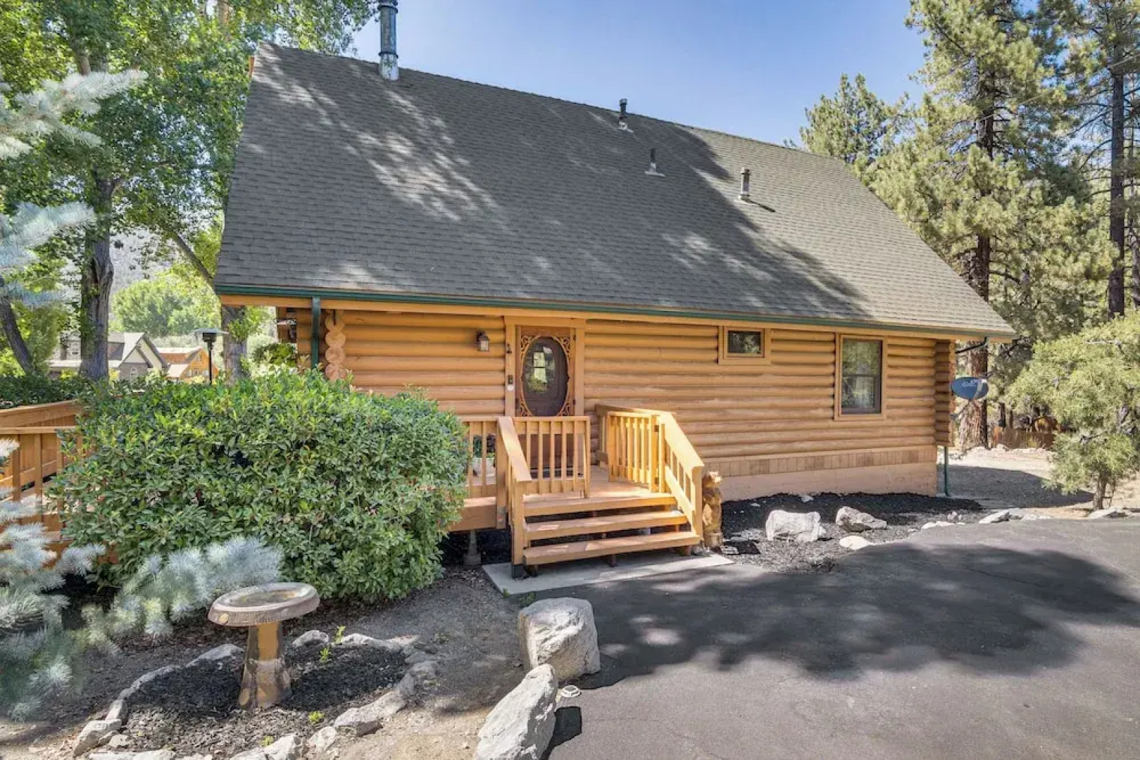 Community Pool: Modern Cabin in Pine Mountain Club
